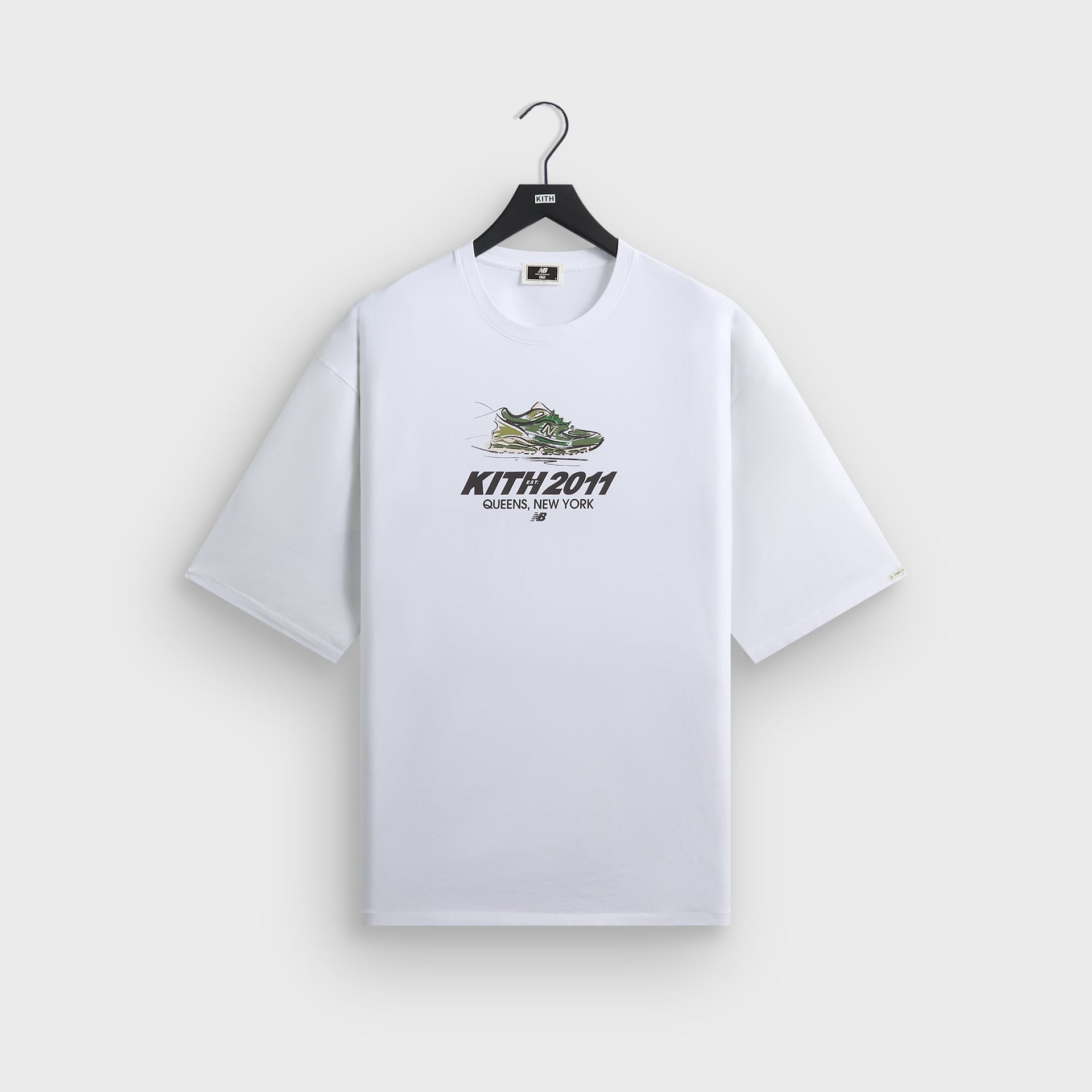 Kith & New Balance 2011 Sketch Jones Tee - White - PH