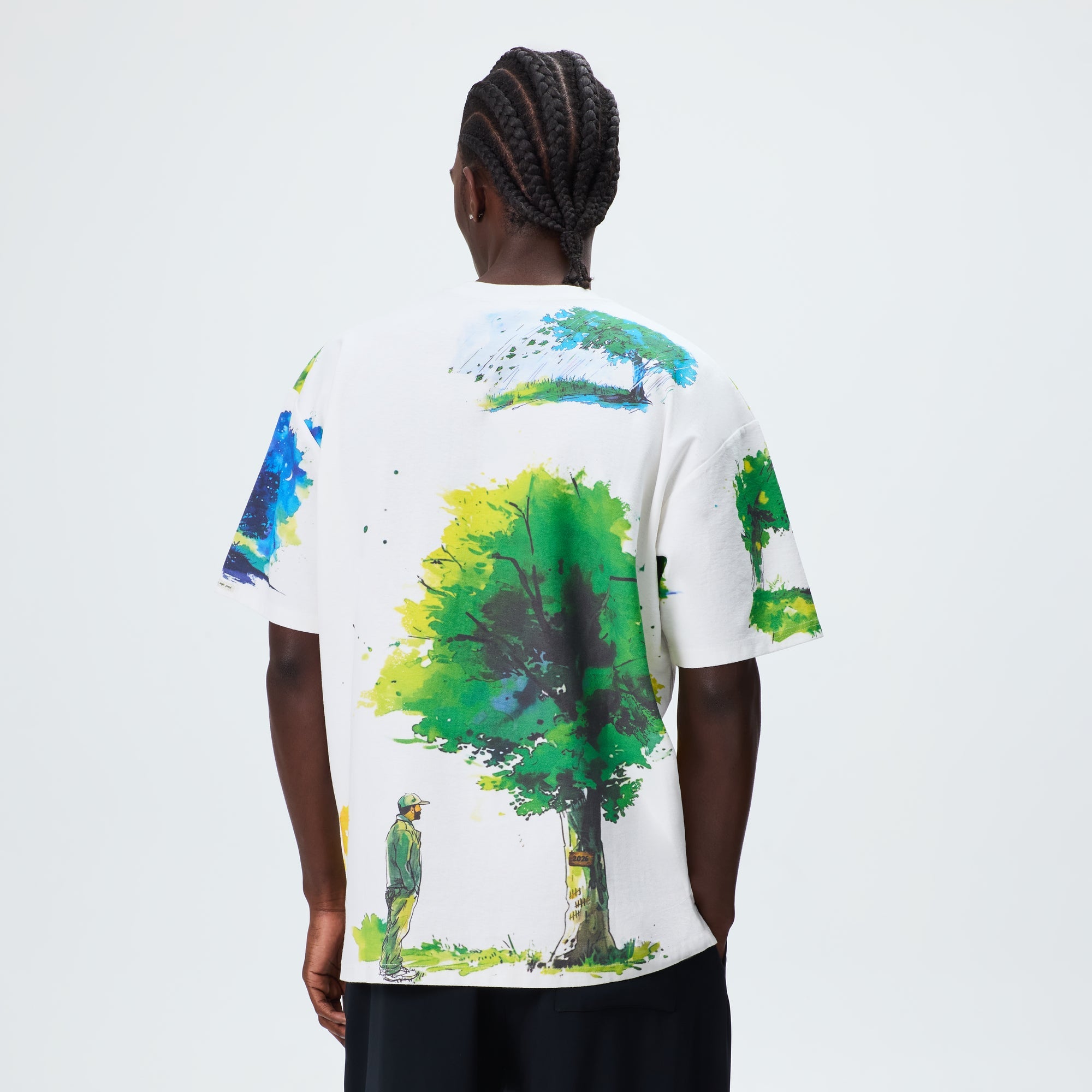 トップス Kith&New Balance Watercolor Quinn Tee S Kith & New Balance Watercolor Quinn Tee - White – Kith UK