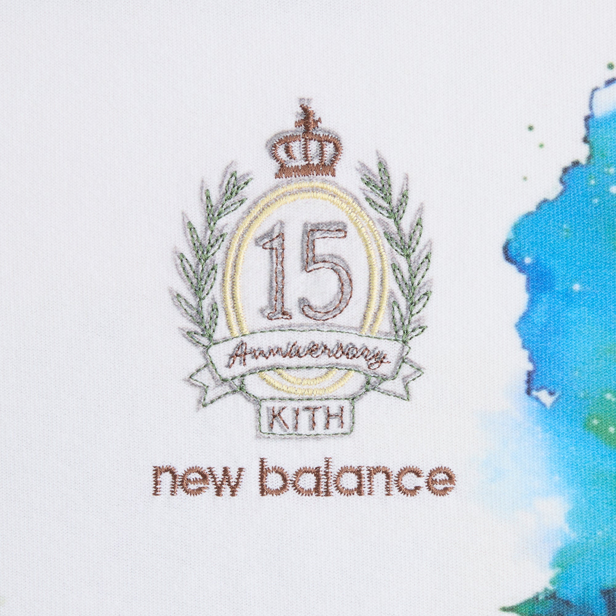 Kith & New Balance Watercolor Quinn Tee - White – Kith UK