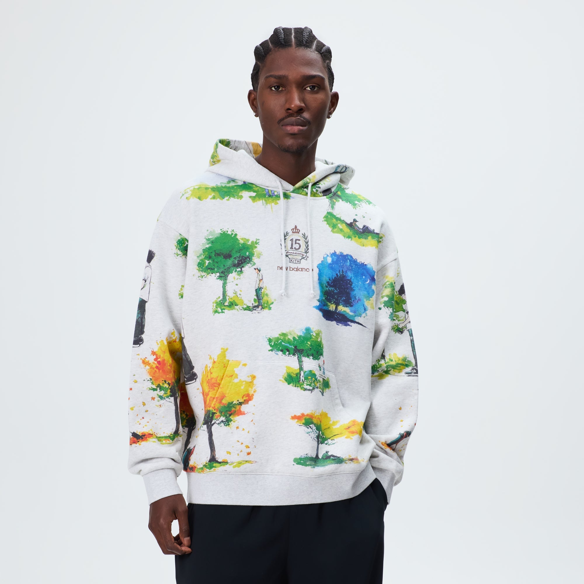 Kith & New Balance Watercolor Quinn Tee - White – Kith UK