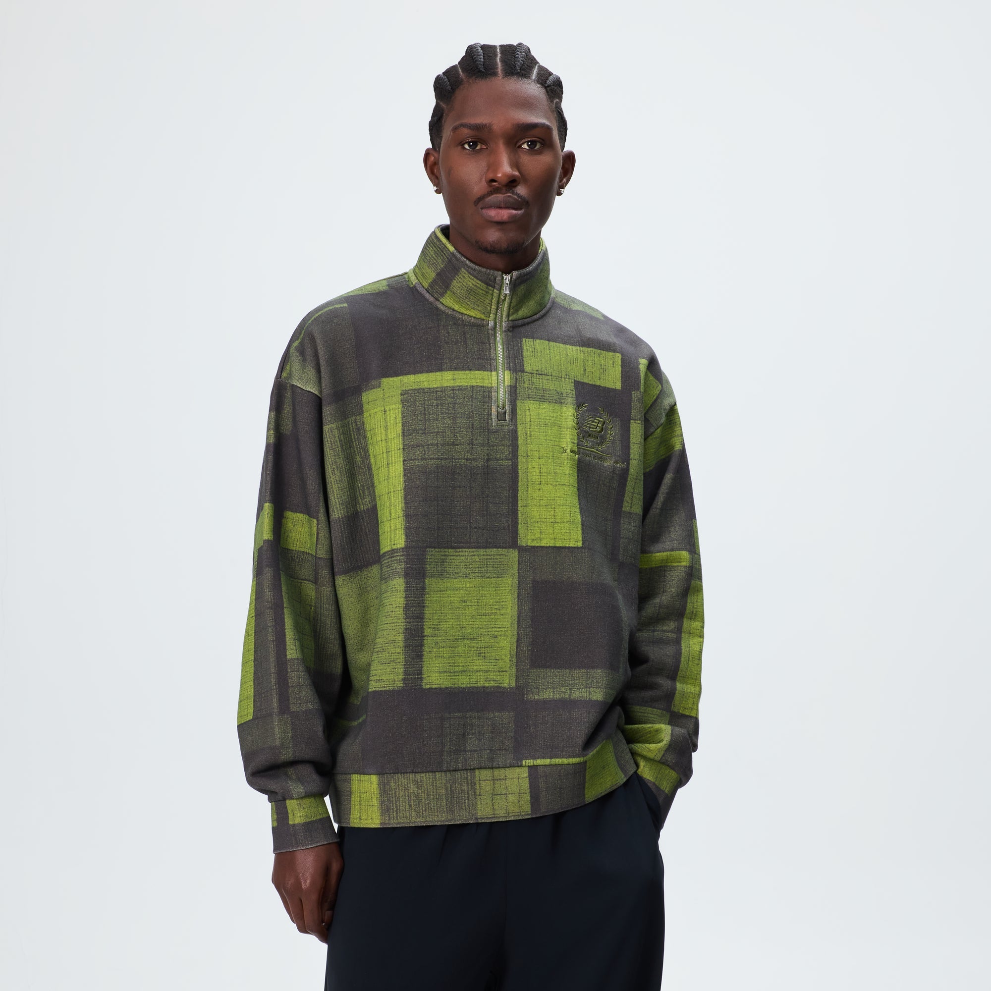 Kith & New Balance Woodblock Nelson Quarter Zip - Calliste – Kith UK