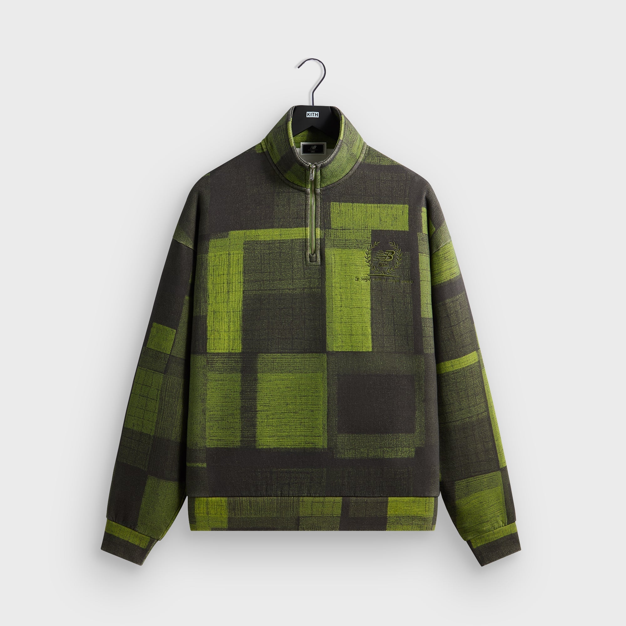 Kith & New Balance Woodblock Nelson Quarter Zip - Calliste – Kith UK