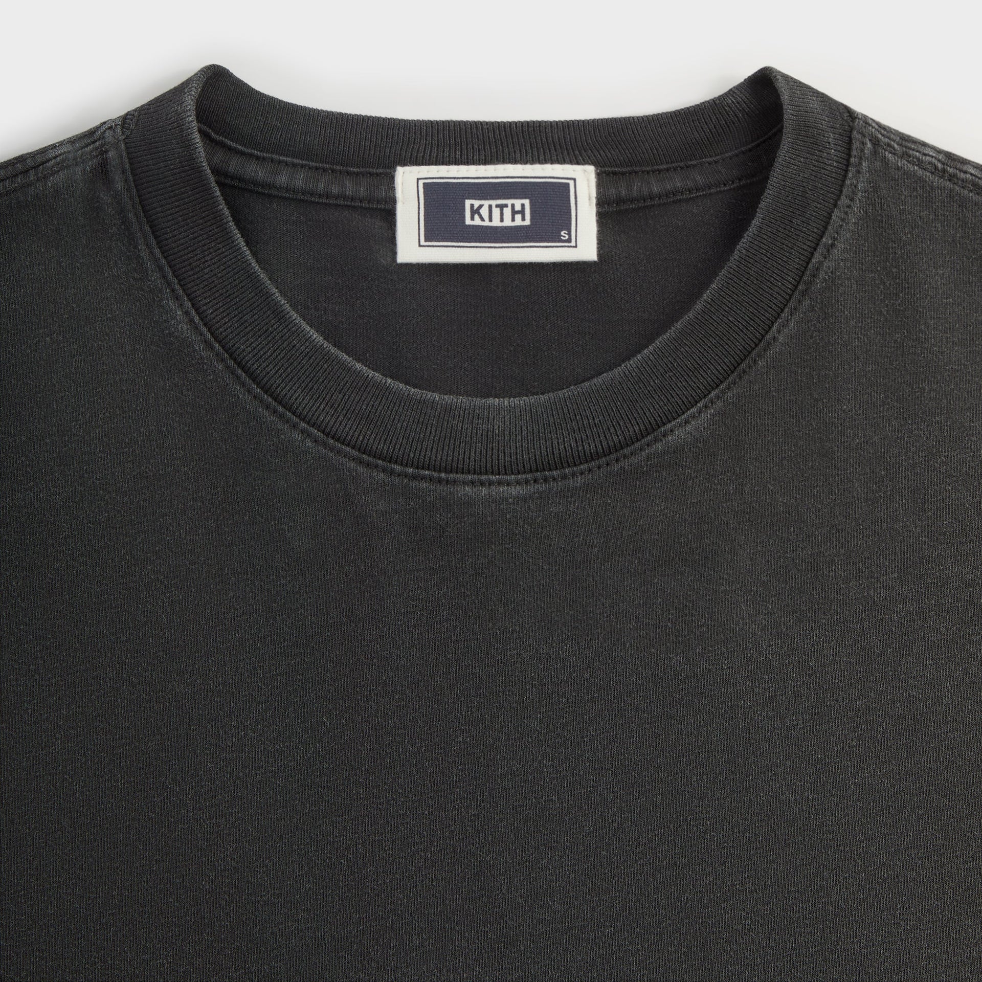 Kith Long Sleeve Vintage Tee - Black