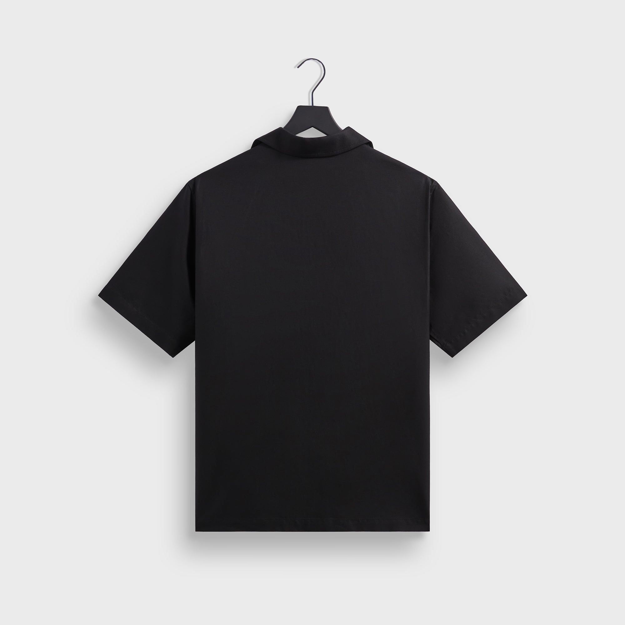 Kith Silk Cotton Thompson Camp Collar Shirt - Black – Kith UK