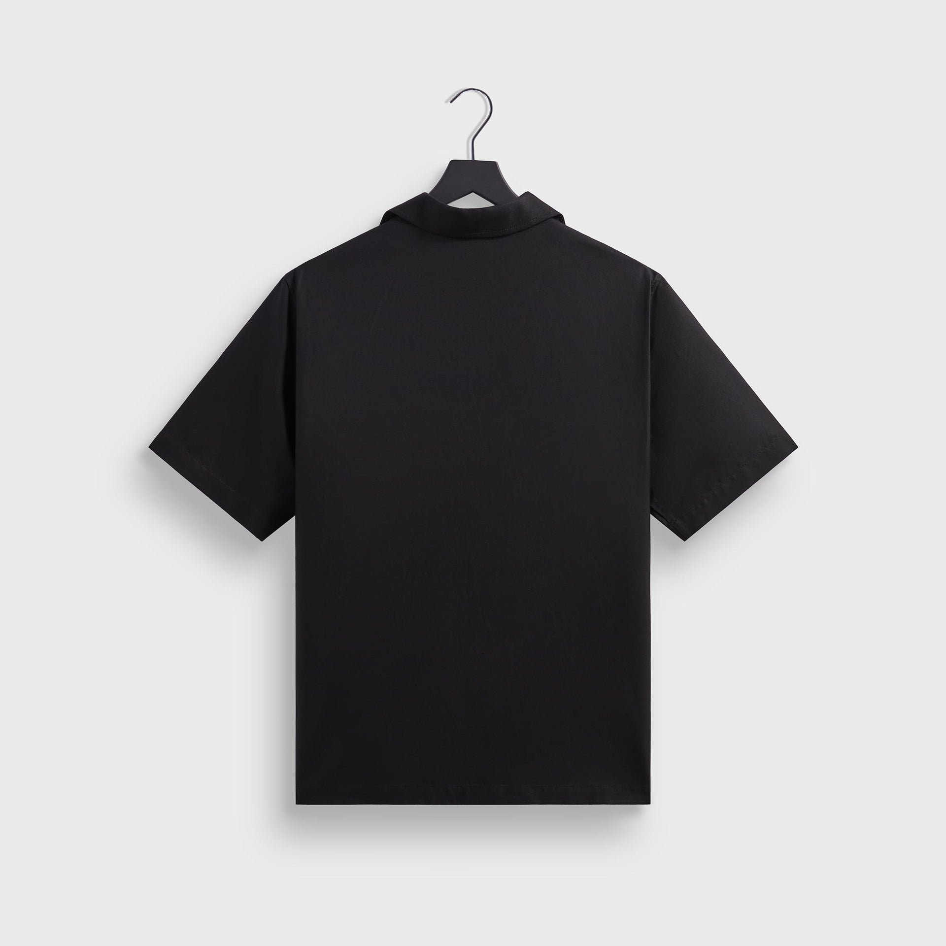Kith Silk Cotton Thompson Camp Collar Shirt - Black