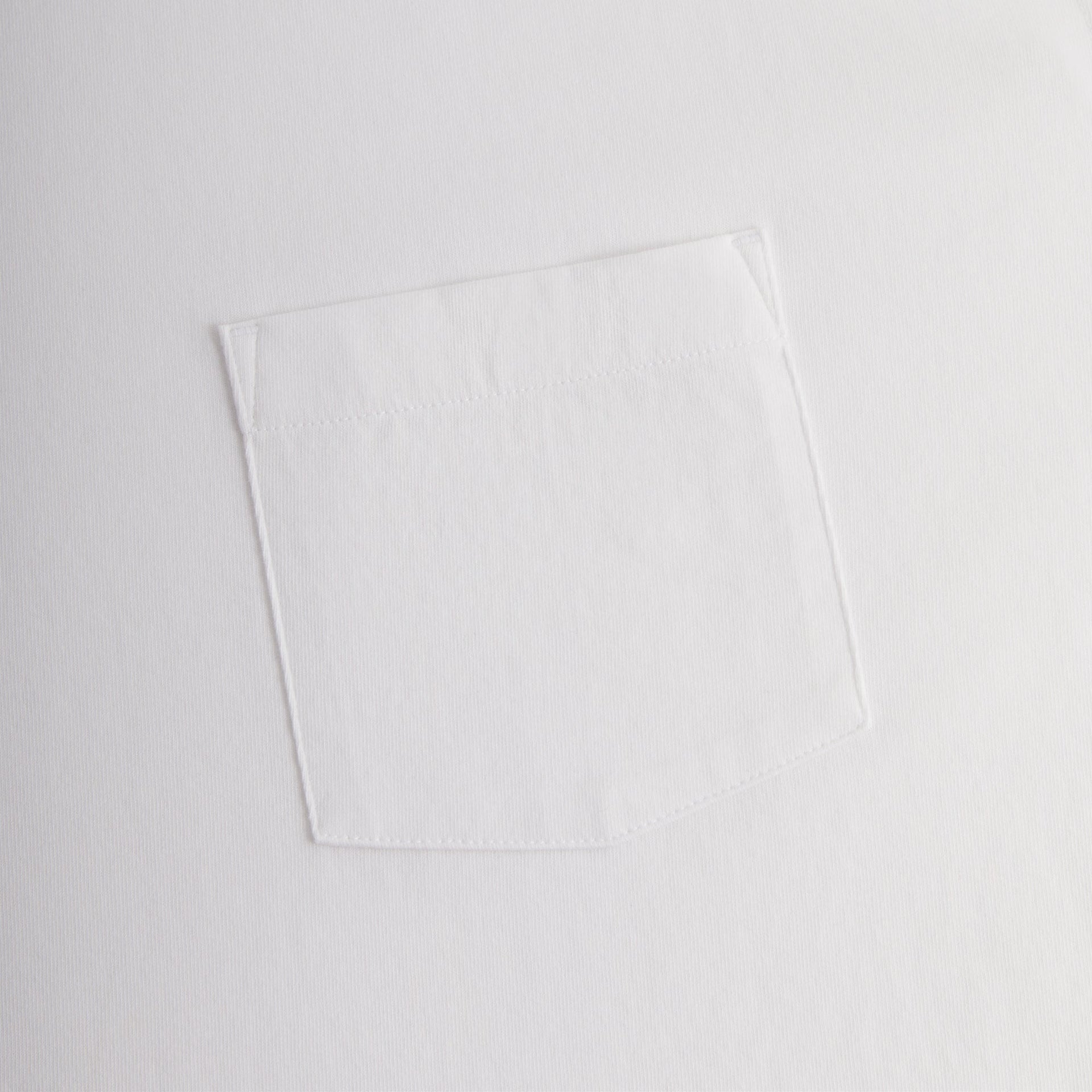 Kith Long Sleeve Leonard Pocket Tee - White