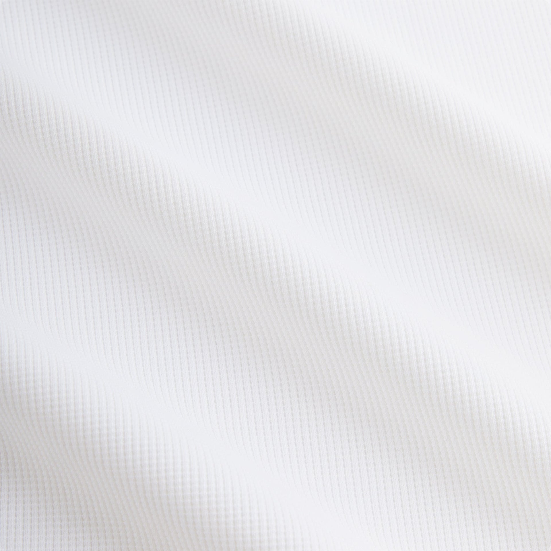 Kith Micro Waffle Drew Polo Shirt - White