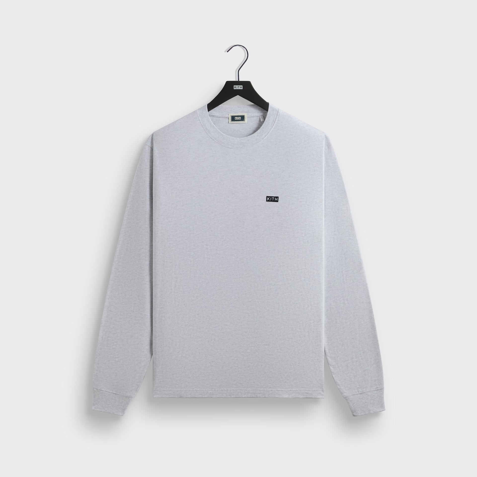 Kith Long Sleeve LAX Tee - Light Heather Grey