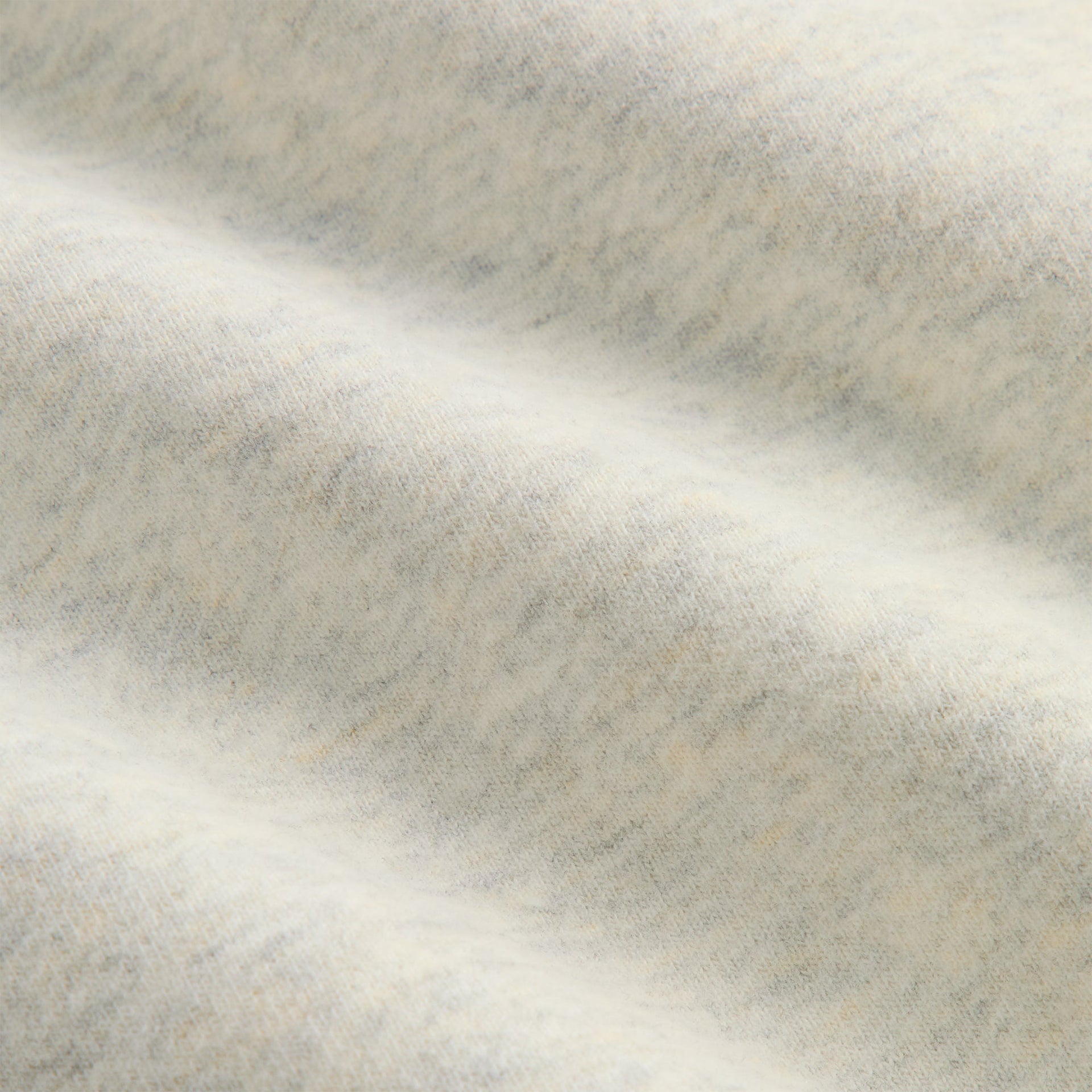 Kith Sueded French Terry Nelson Hoodie - Light Heather Grey