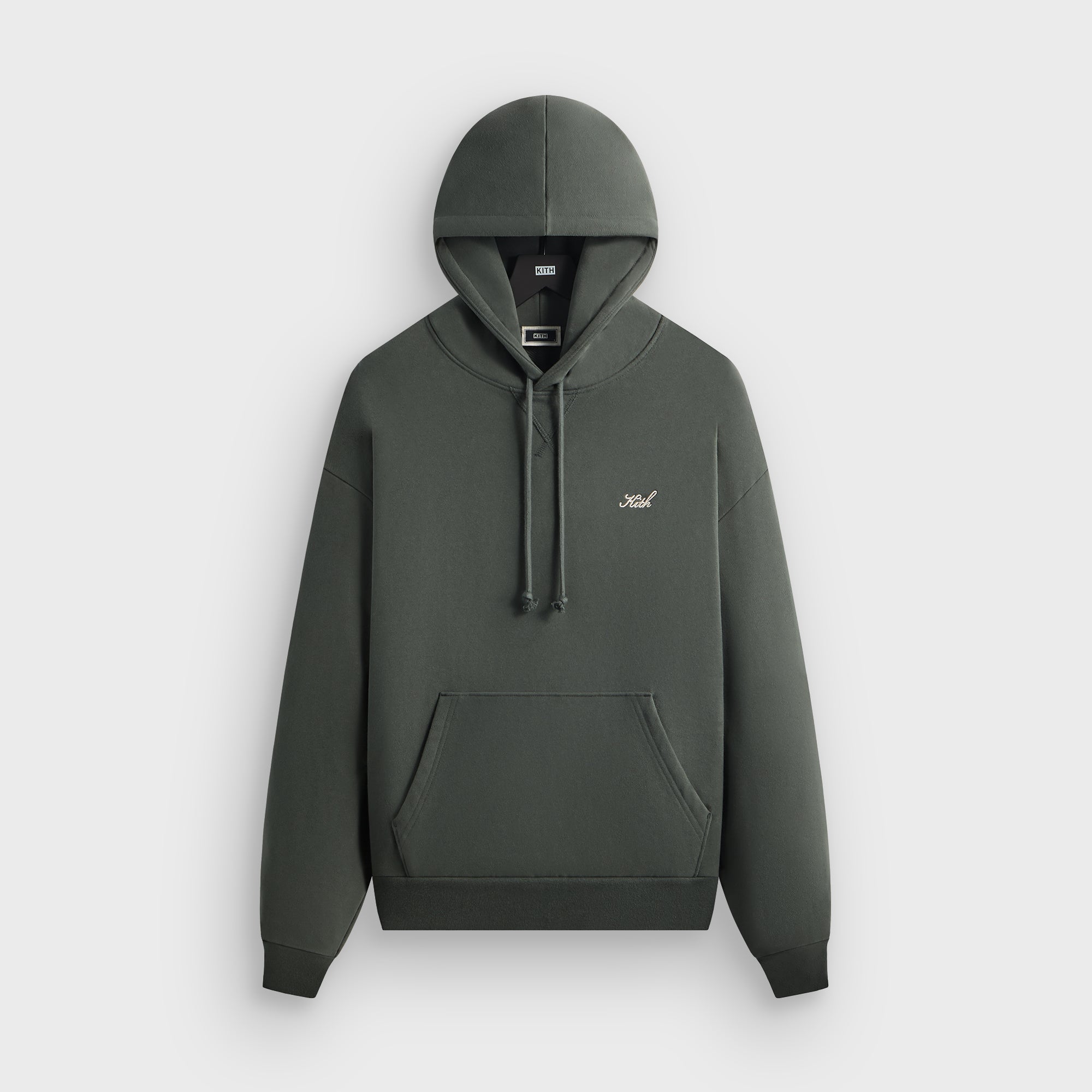 Kith Sueded French Terry Nelson Hoodie - Machine – Kith UK
