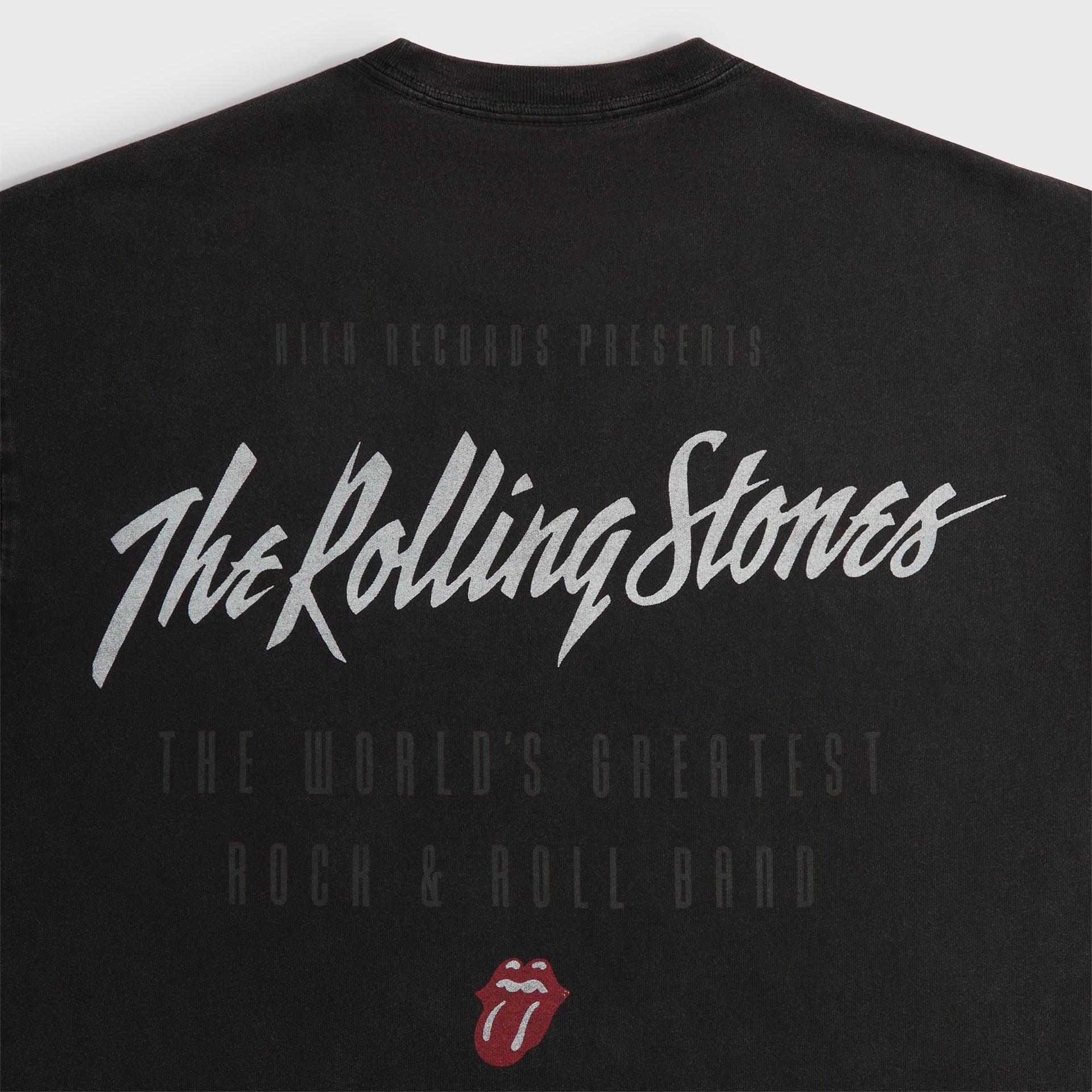 Kith for The Rolling Stones Mick Jagger Concert Photo Vintage Tee - Black