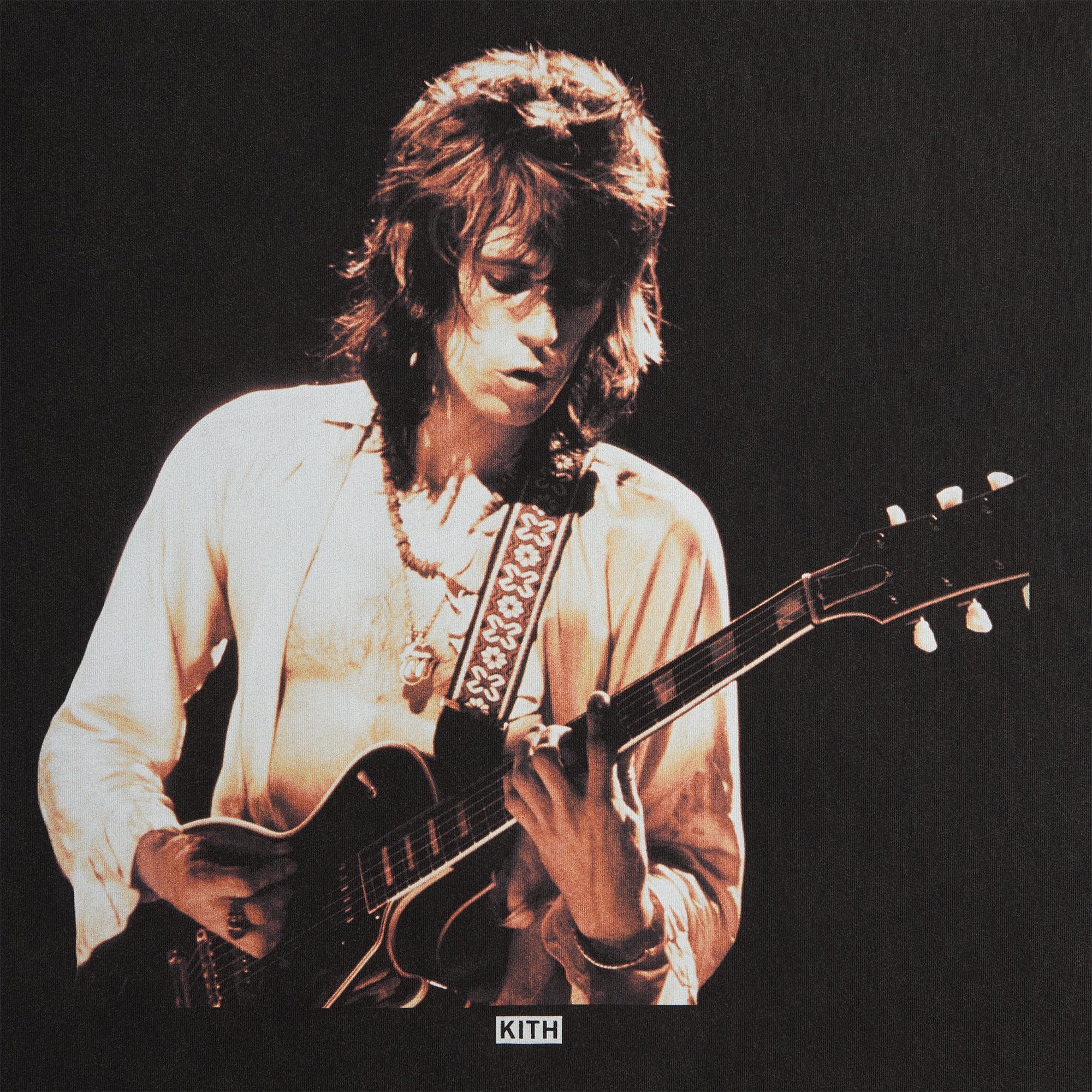 Kith for The Rolling Stones Keith Richards Concert Photo Vintage