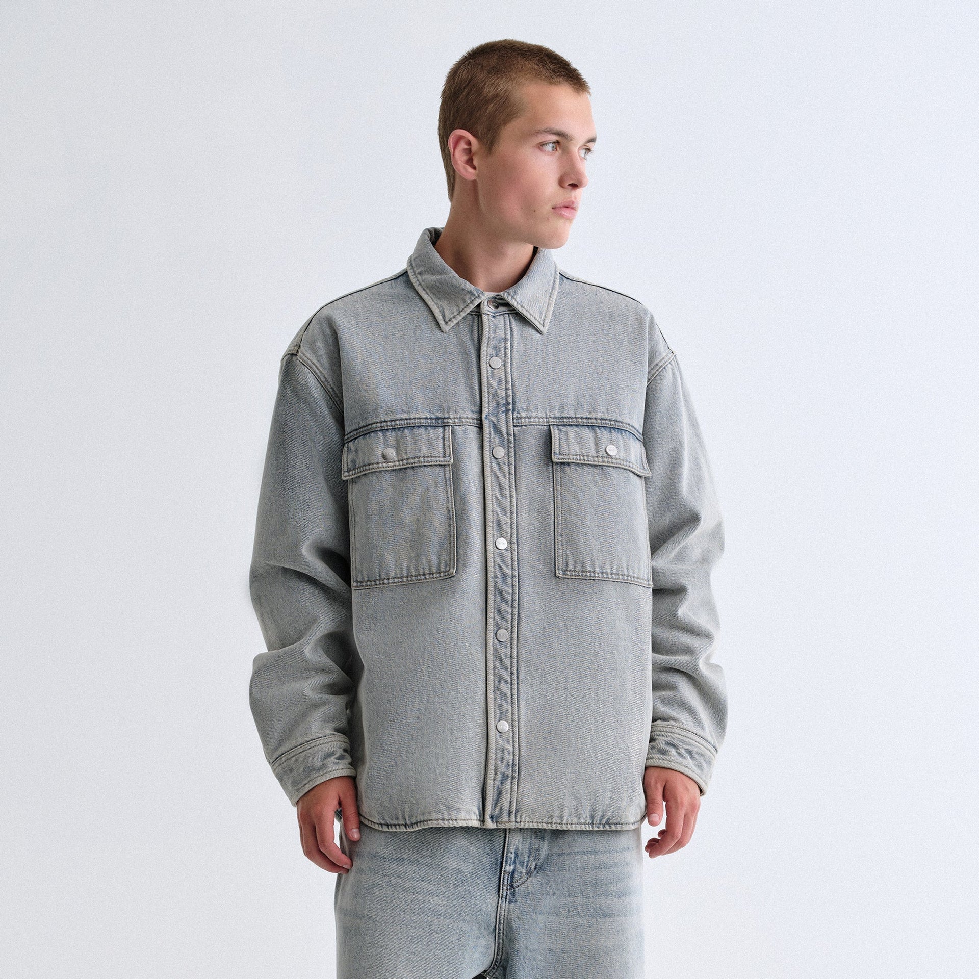Kith Denim Apollo Shirt Jacket - Cameron Wash