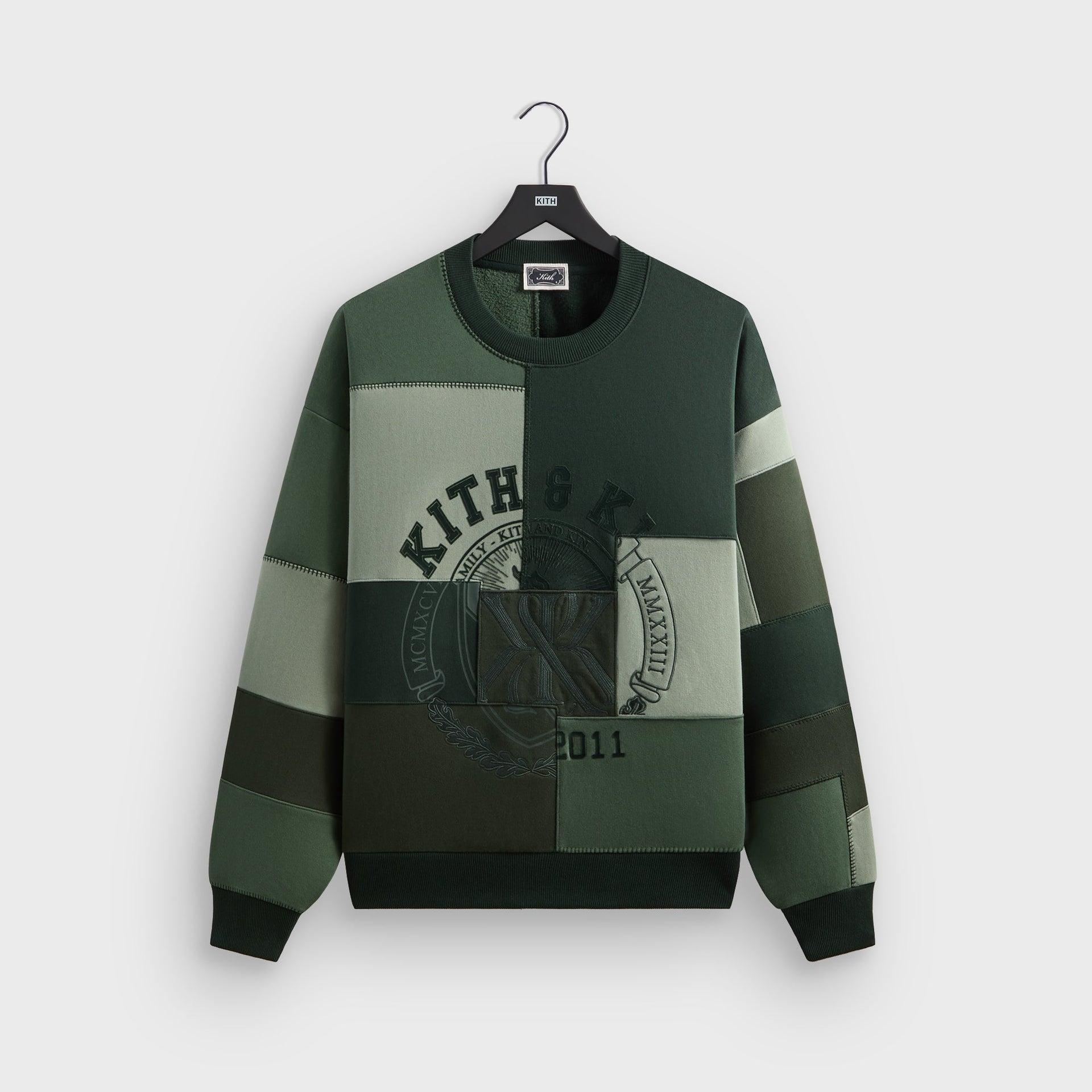 Kith Patchwork Fleece Nelson Crewneck - Stadium