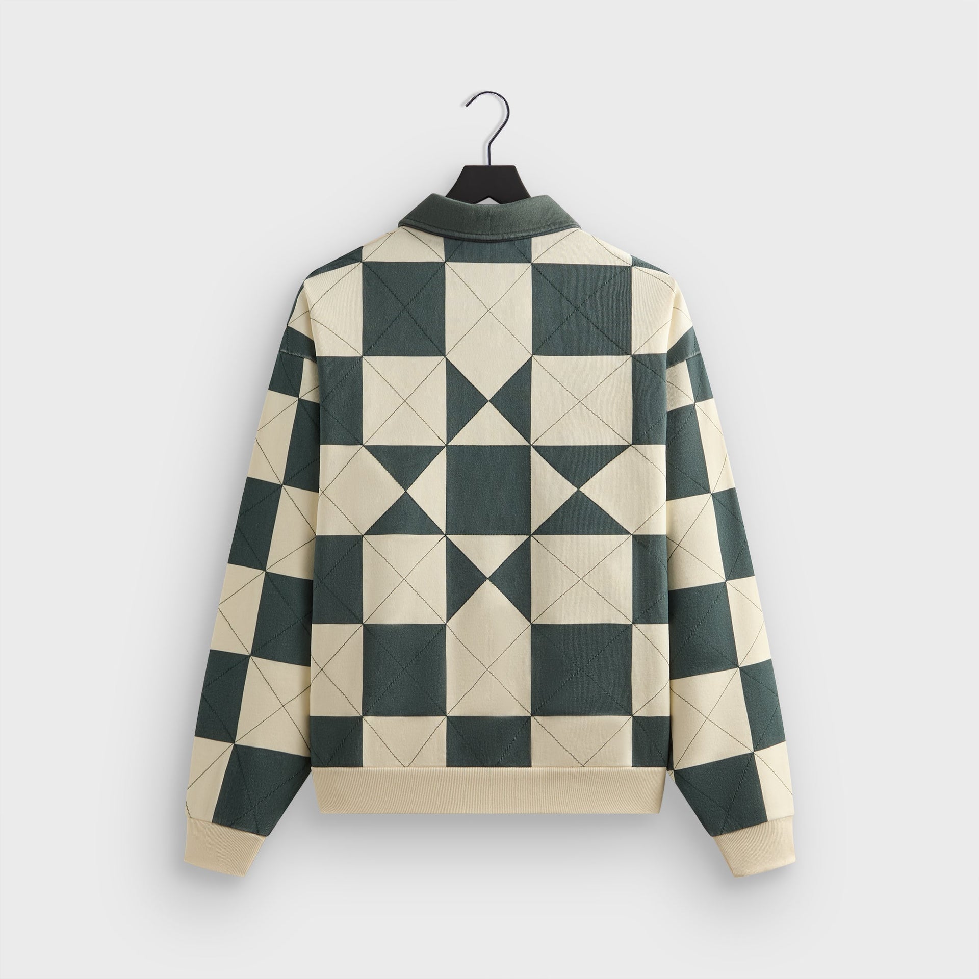 Kith Geo Quilted Nelson Rugby - Sandrift