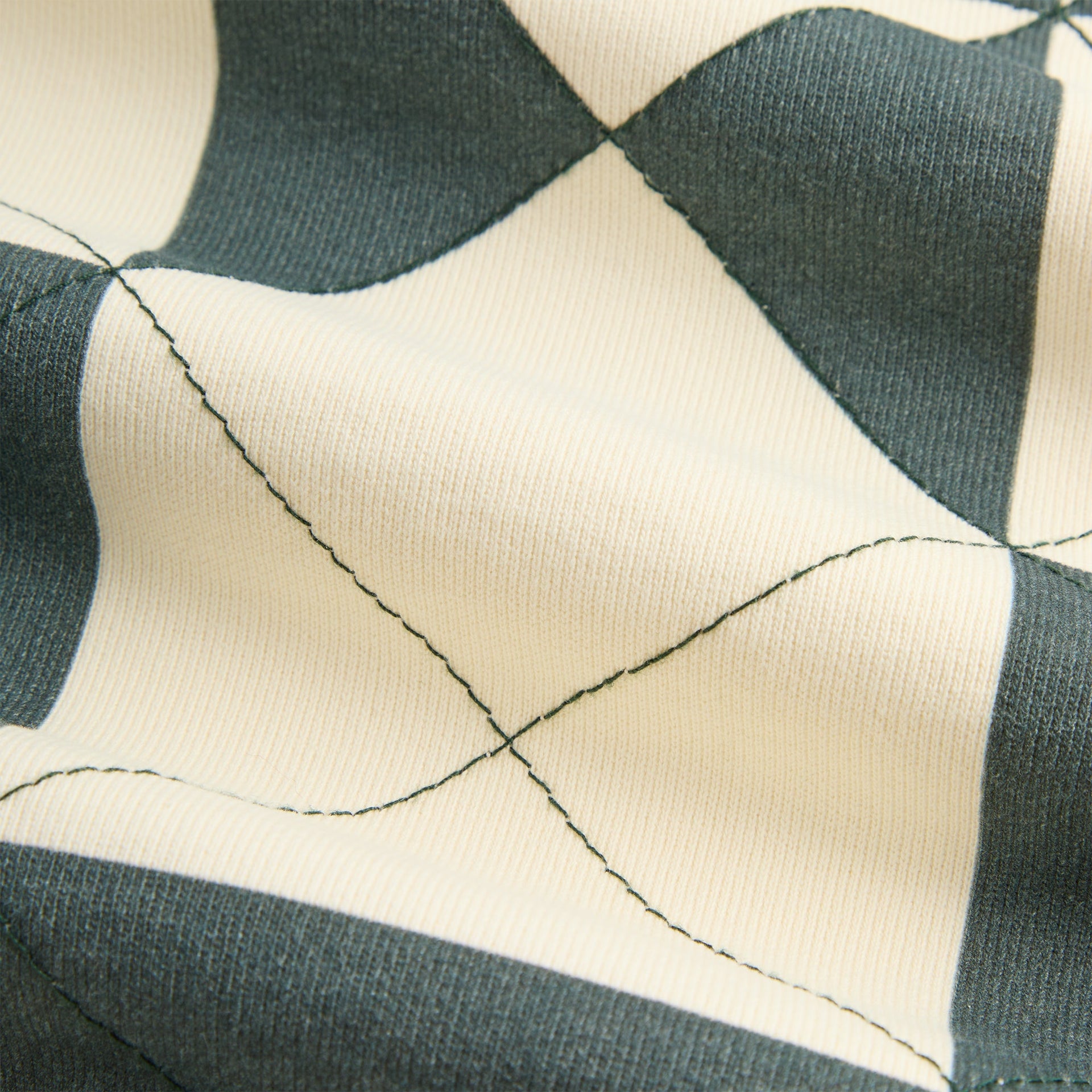 Kith Geo Quilted Nelson Rugby - Sandrift