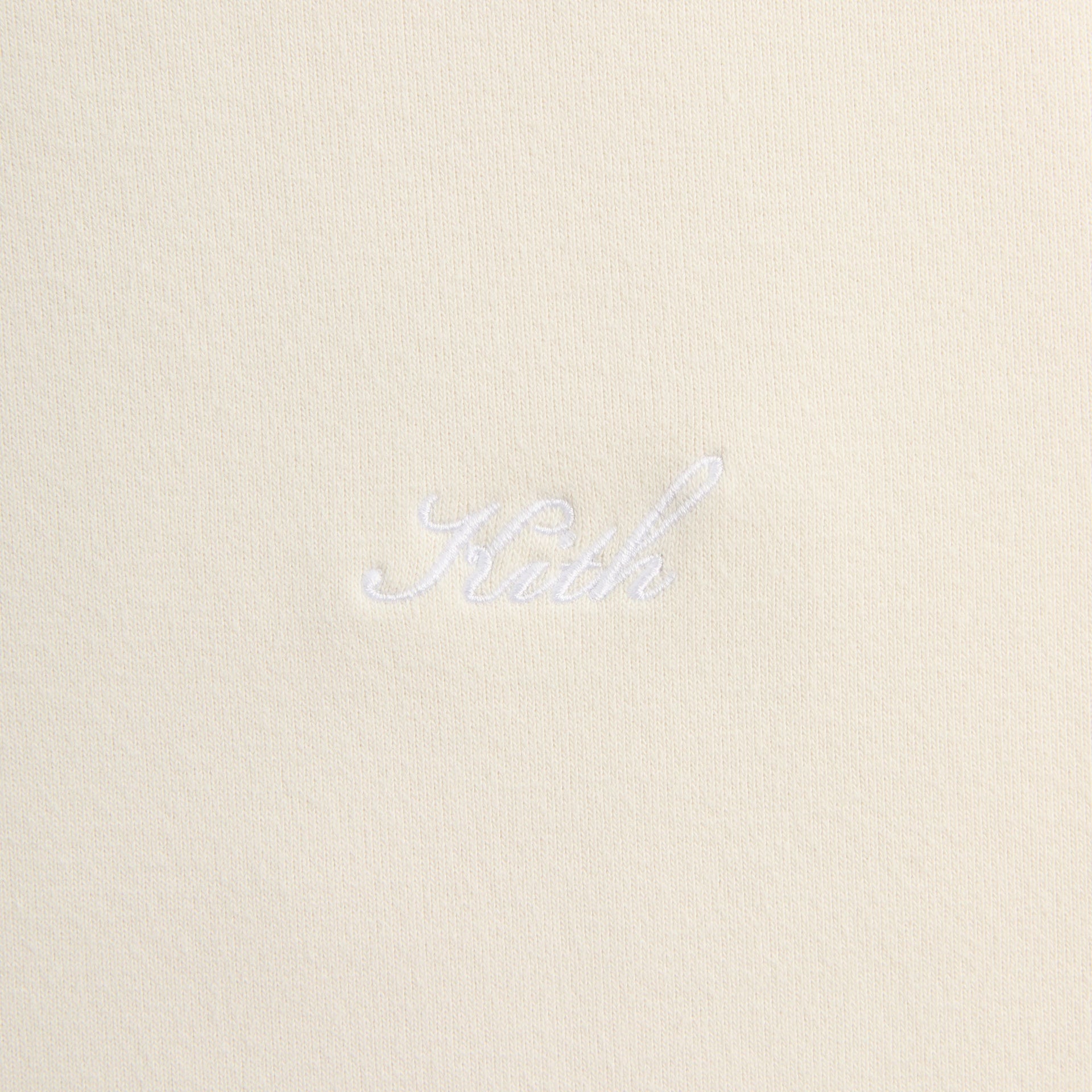 Kith Quarter Zip Terry Nelson Crewneck - Sandrift