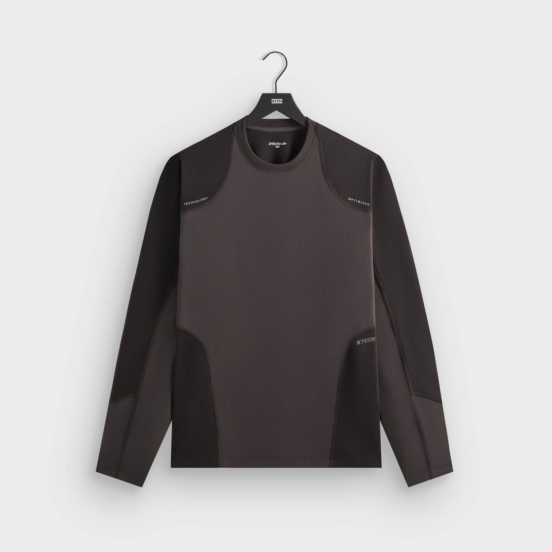 Kith Long Sleeve Slate Pullover Shirt - Kindling