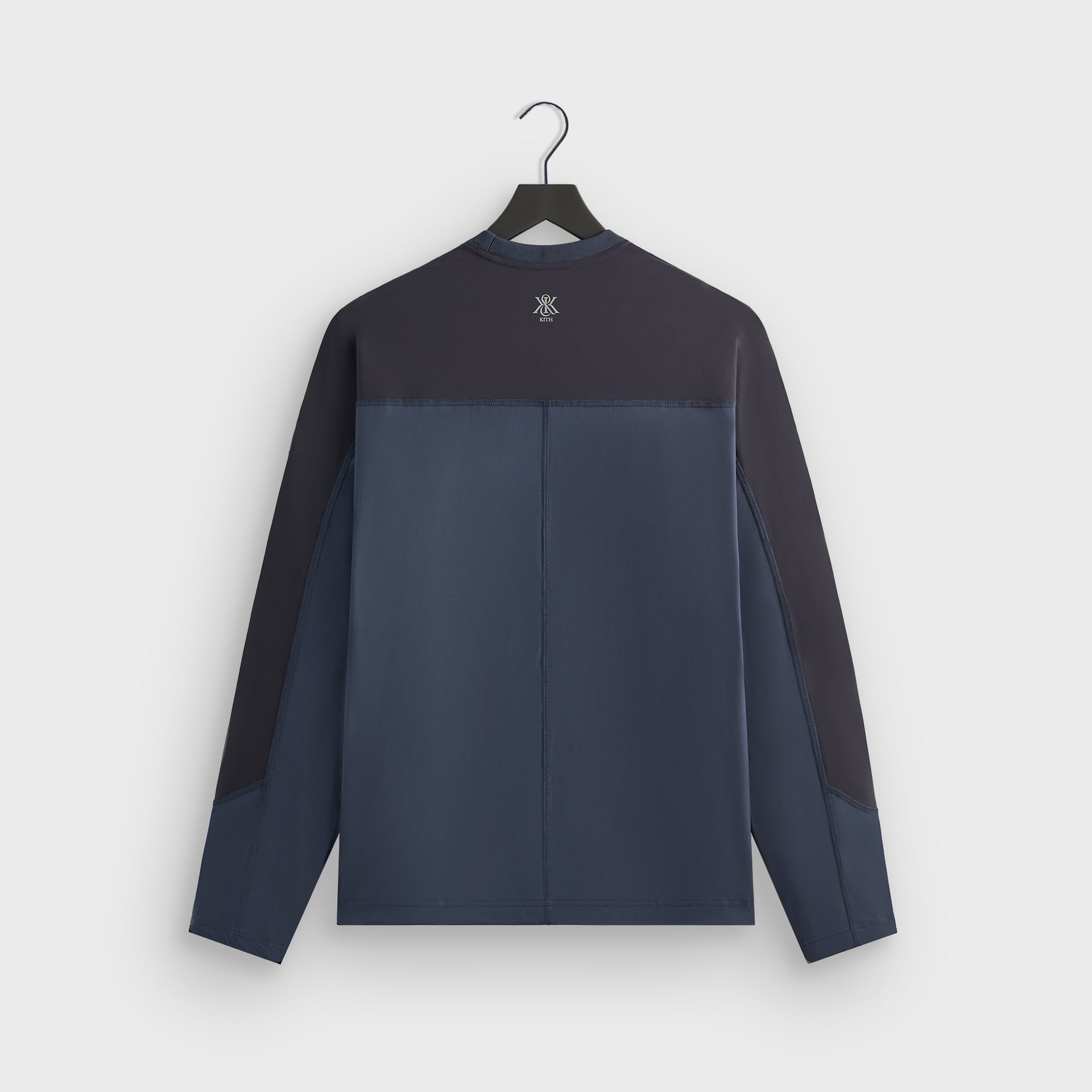 Kith Long Sleeve Slate Pullover Shirt - Nocturnal
