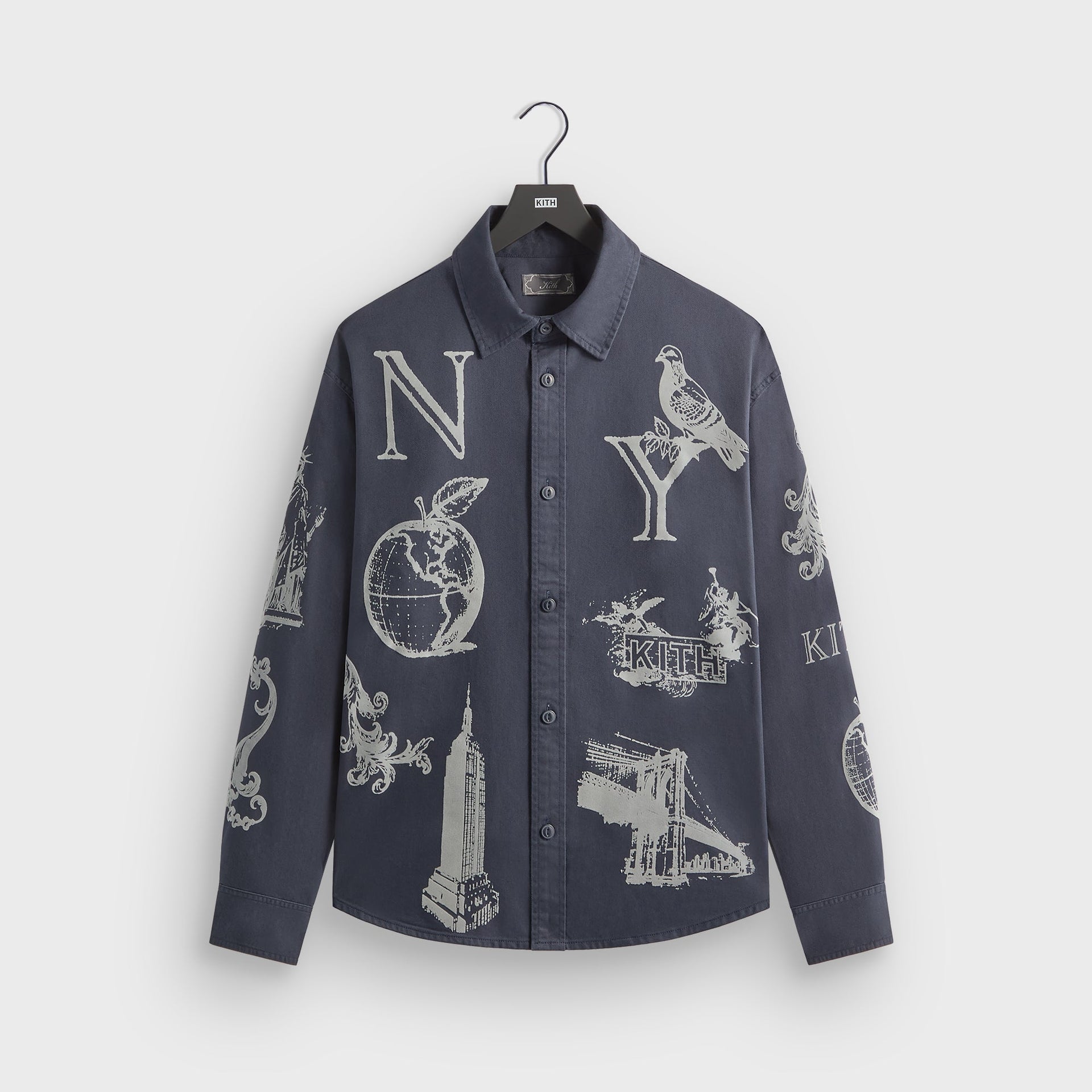 Kith NY Symbols Graphic Apollo Shirt - Nocturnal