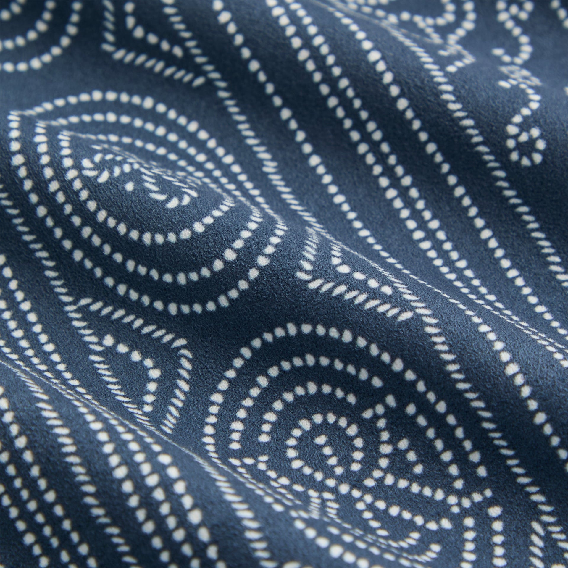 Kith Isaac Microsuede Long Sleeve Button Down - Nocturnal