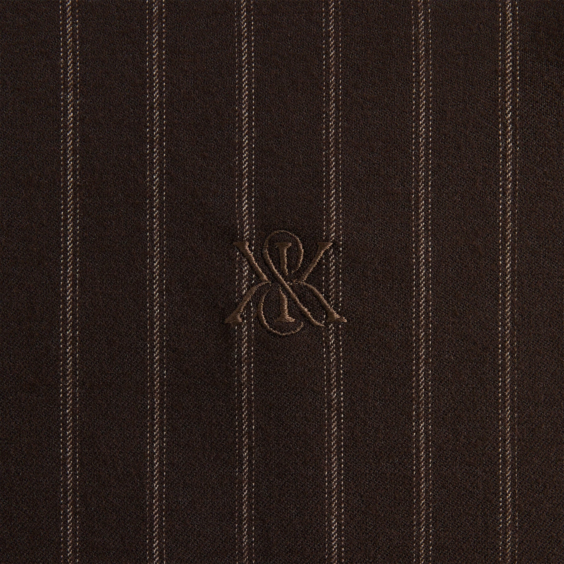 Kith Flannel Marquis Zip Up Shirt - Kindling