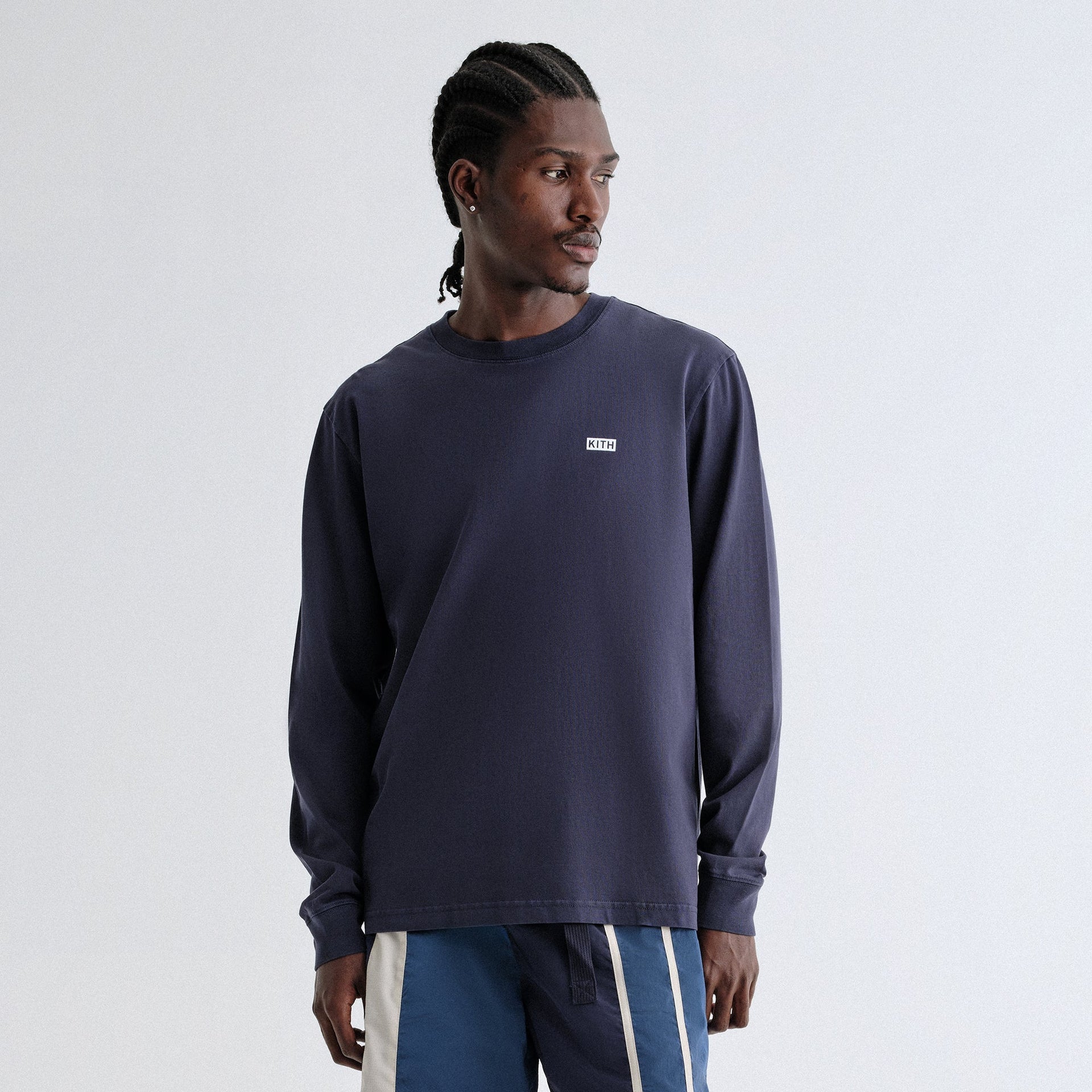 Kith Long Sleeve LAX Tee - Nocturnal