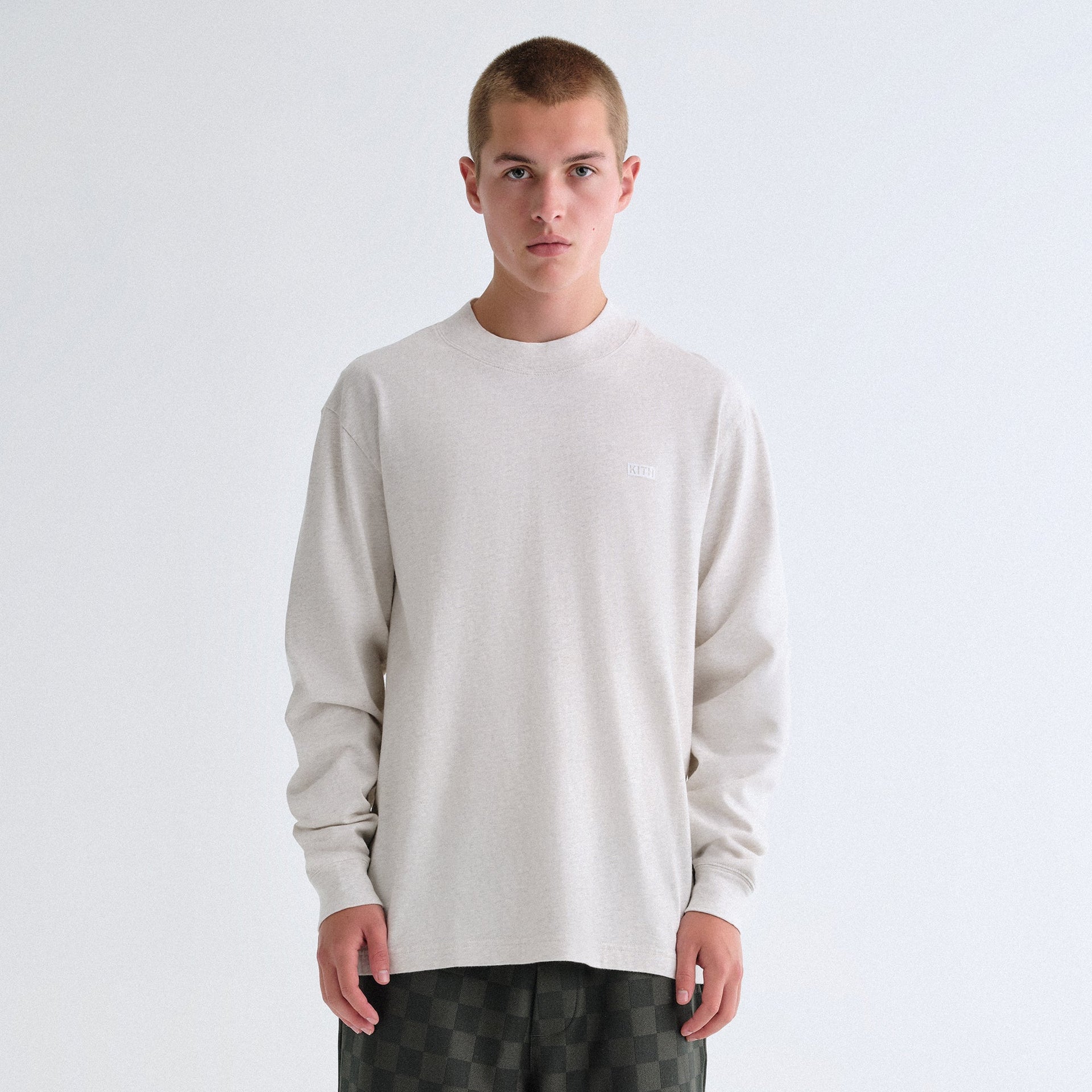 Kith Long Sleeve Mock Neck LAX Tee - Hallow