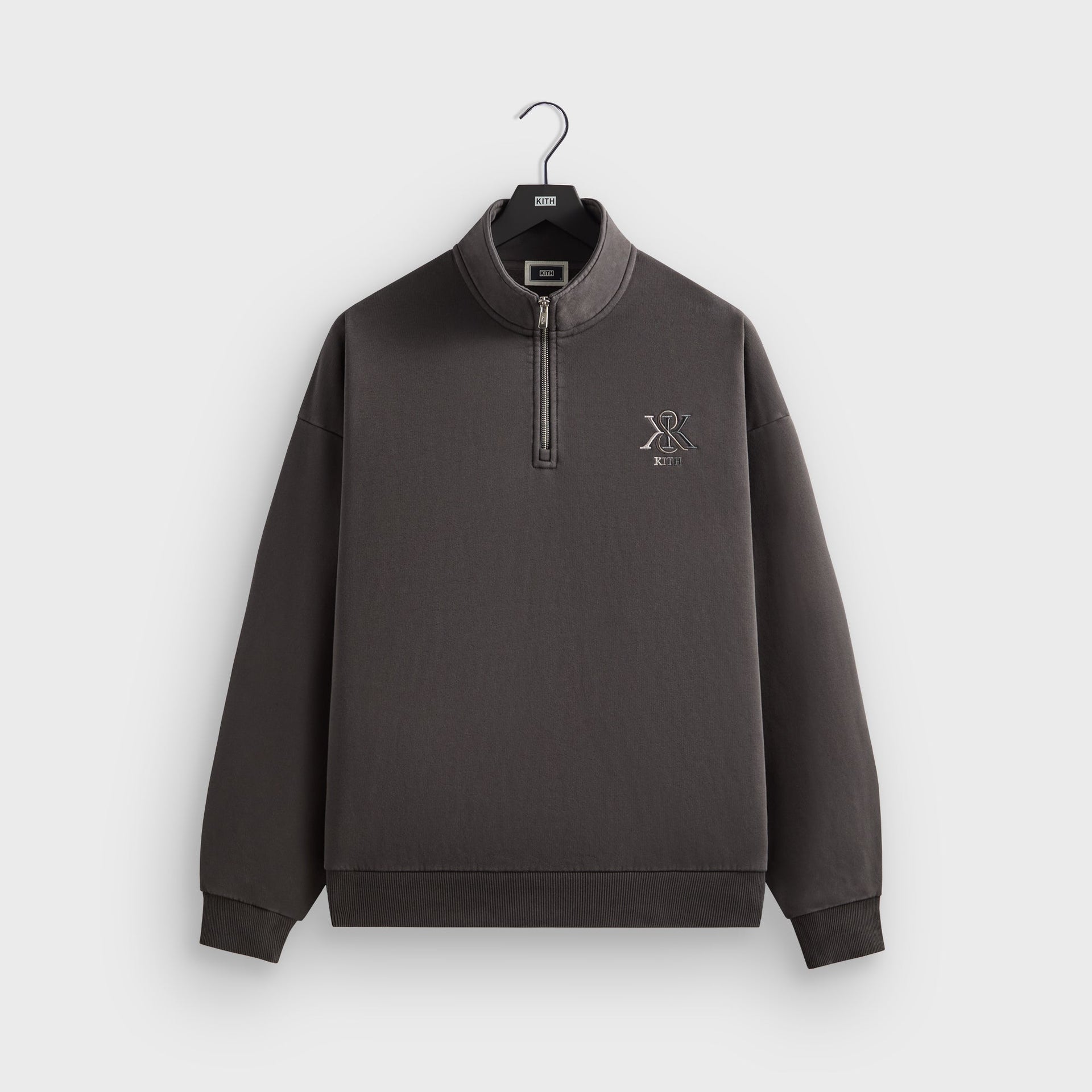 Kith Nelson Quarter Zip - Carbon