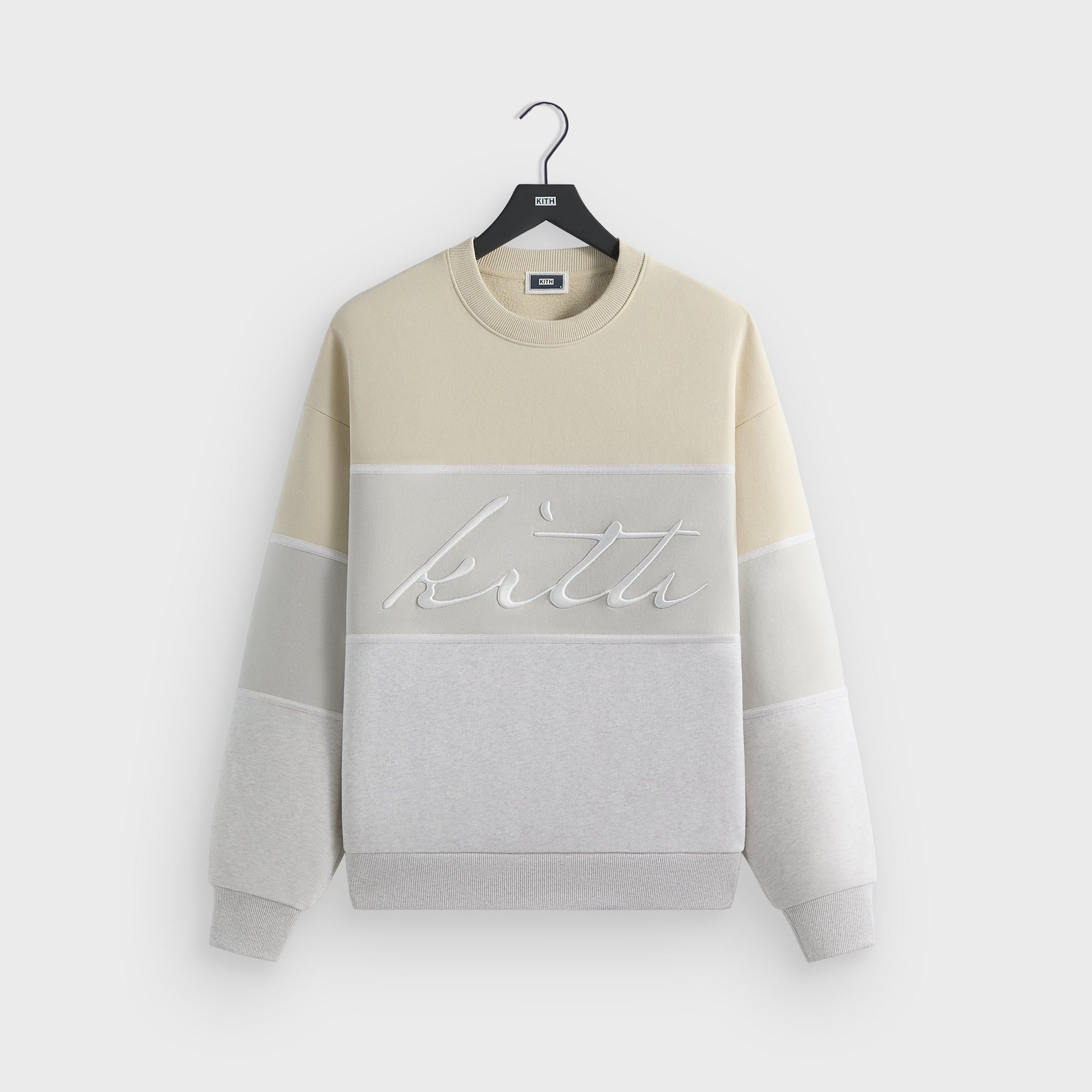 Kith Nelson Panelled Crewneck - Veil