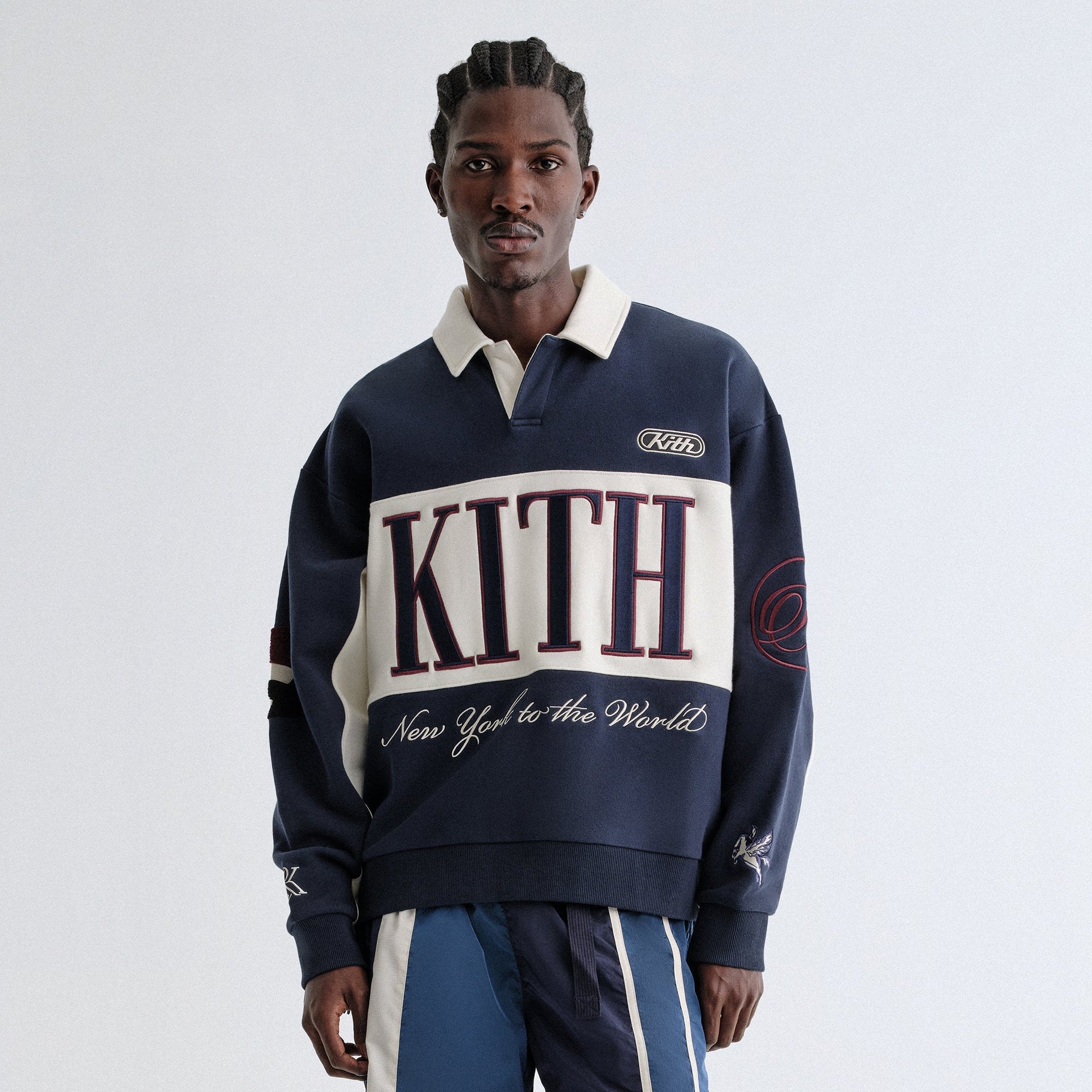 Kith Nelson Panelled Rugby - Nocturnal