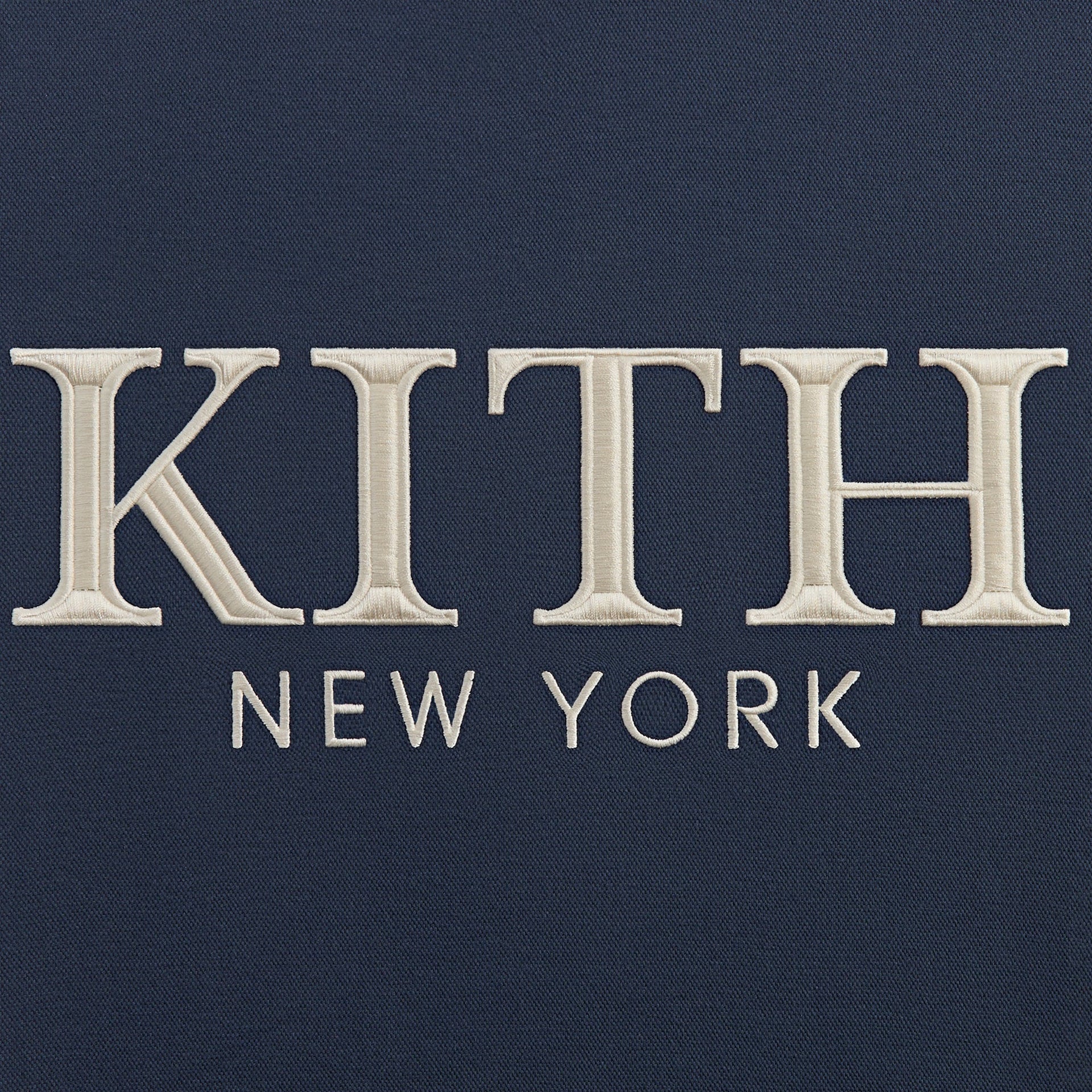 Kith Pique Long Sleeve Tap Polo - Nocturnal