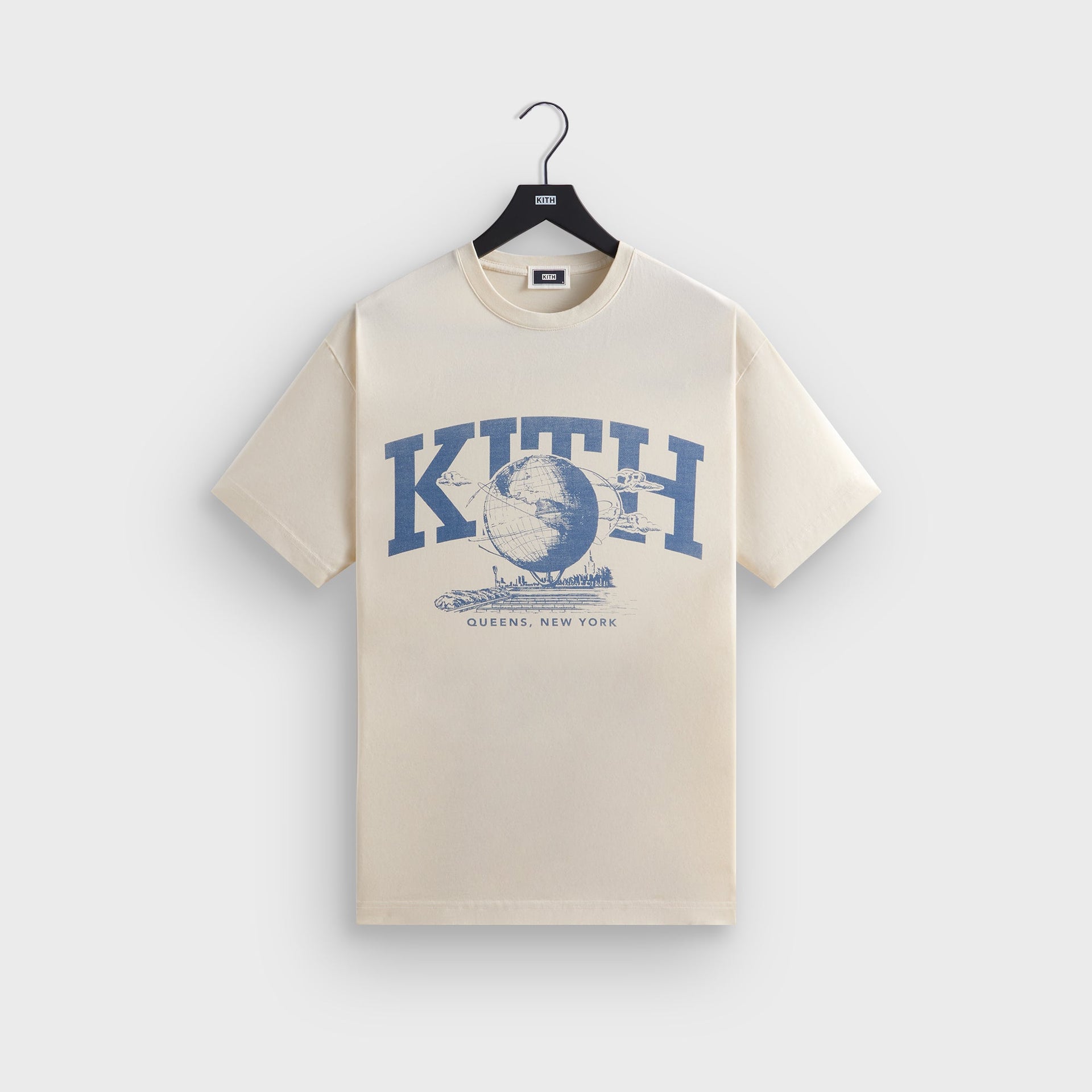 Kith & Kin Queens Unisphere Vintage Tee - Sandrift