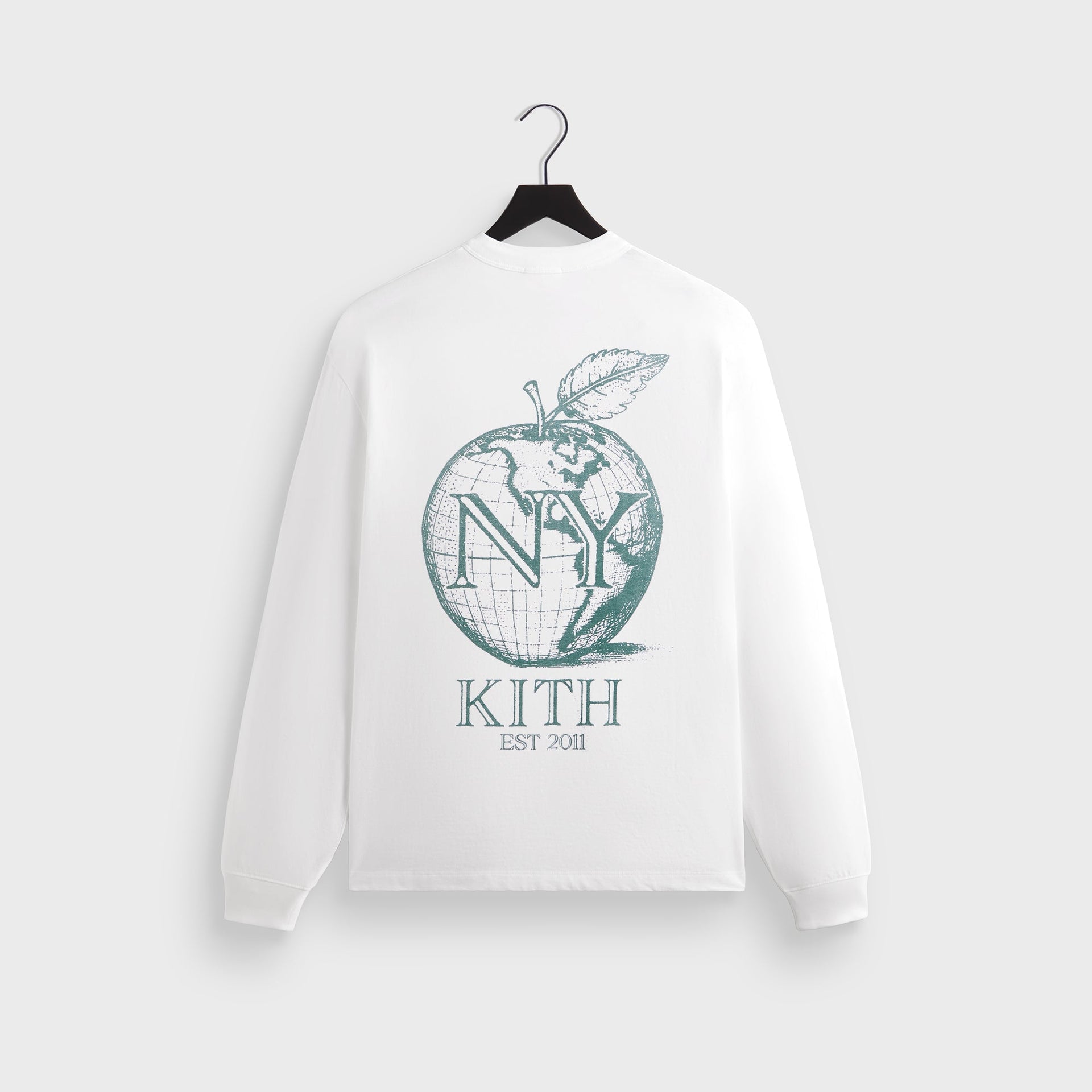 Kith & Kin Universal Apple Long Sleeve Tee - White