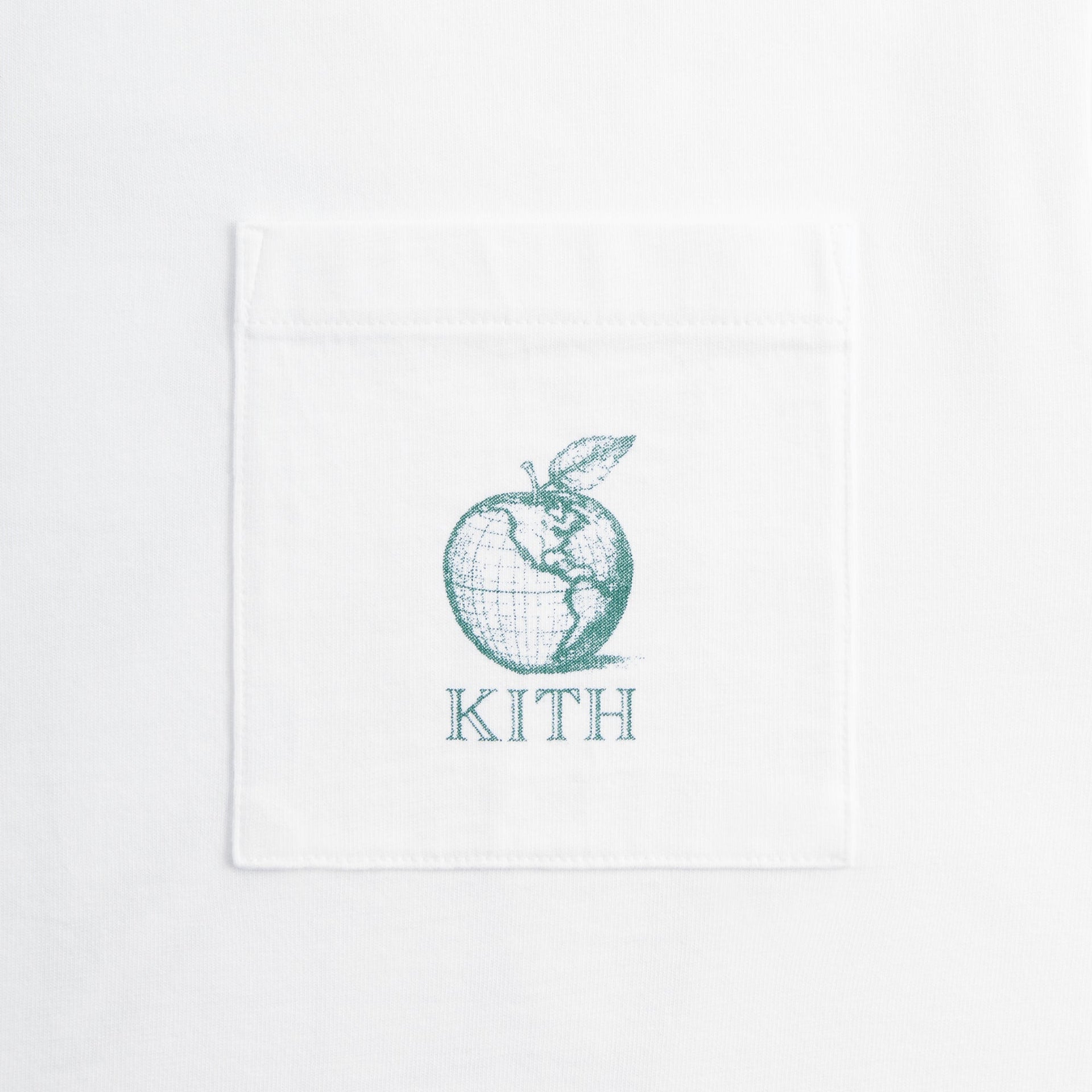 Kith & Kin Universal Apple Long Sleeve Tee - White