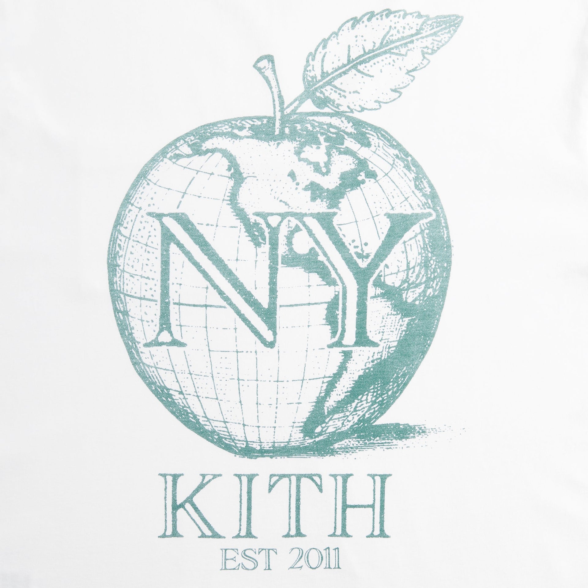 Kith & Kin Universal Apple Long Sleeve Tee - White