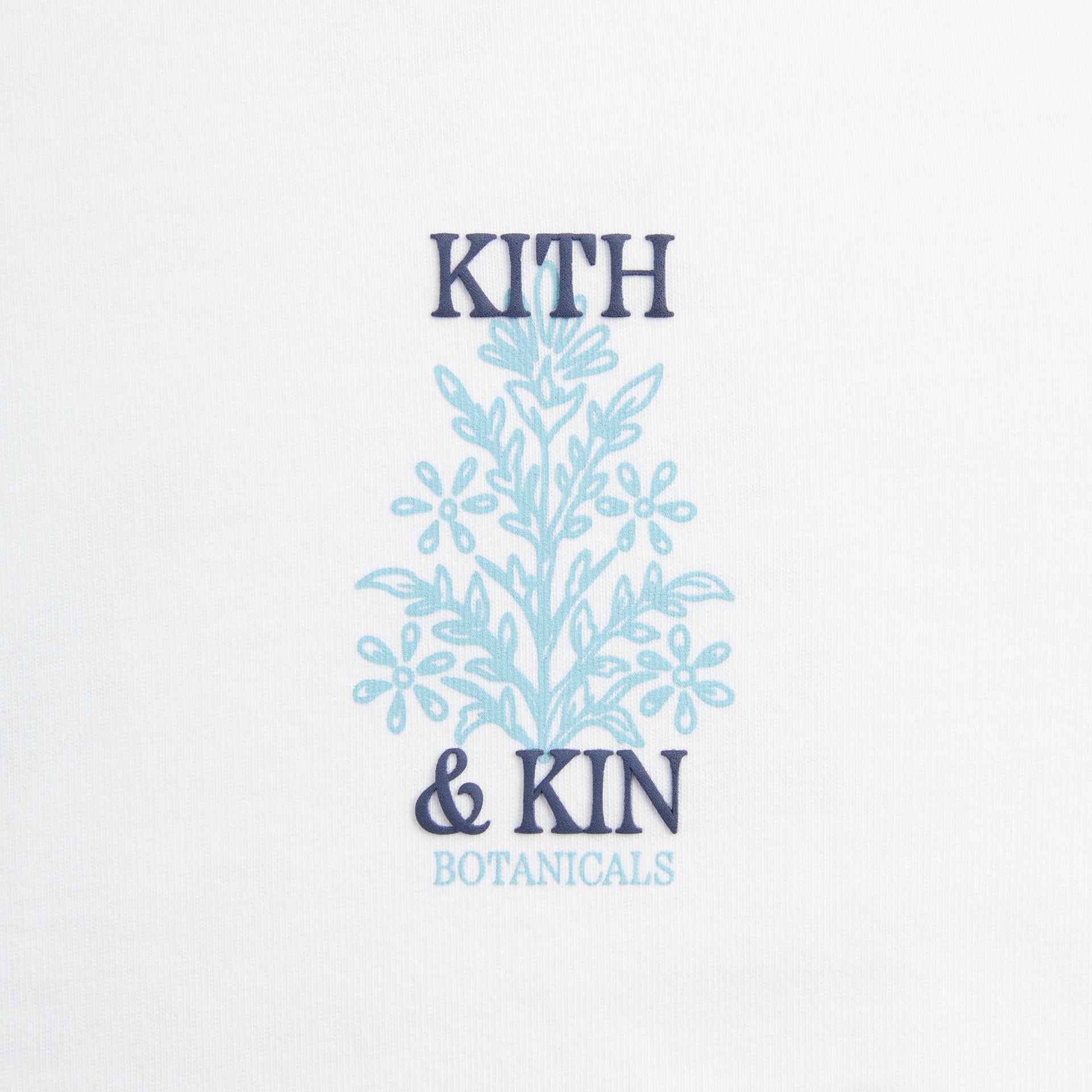 Kith & Kin Botanical Long Sleeve Tee - White