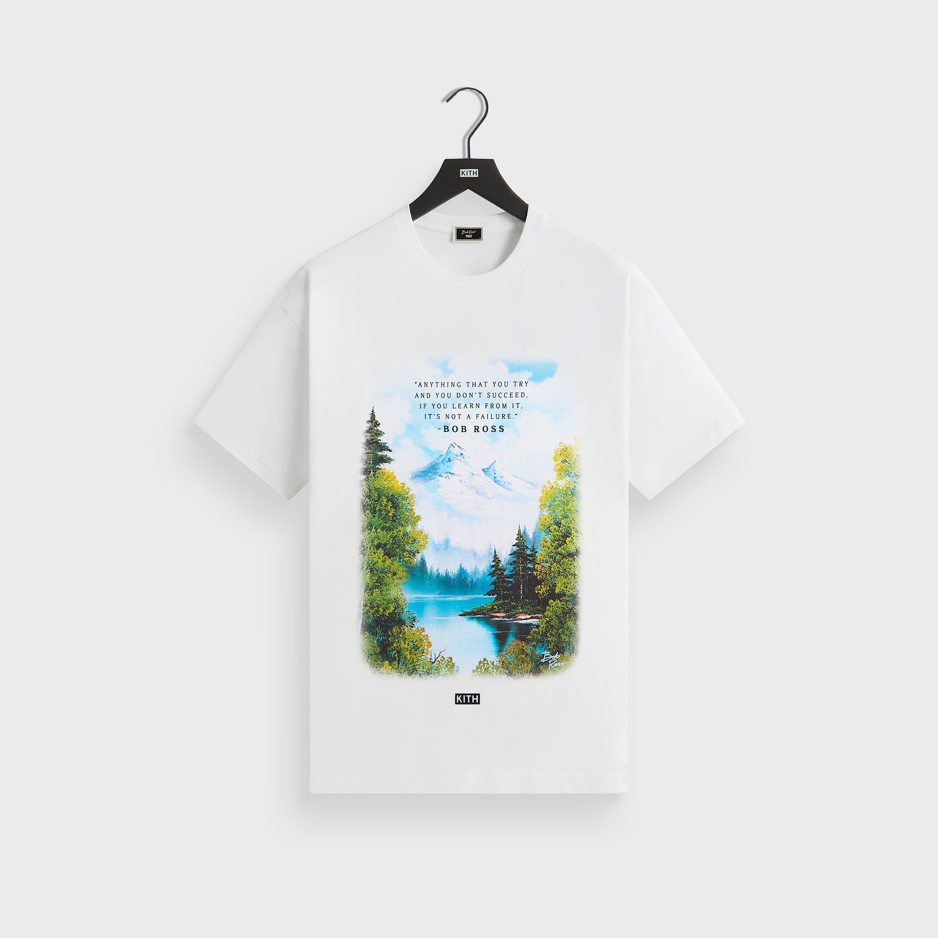 Kith for Bob Ross Inspiration Vintage Tee - White
