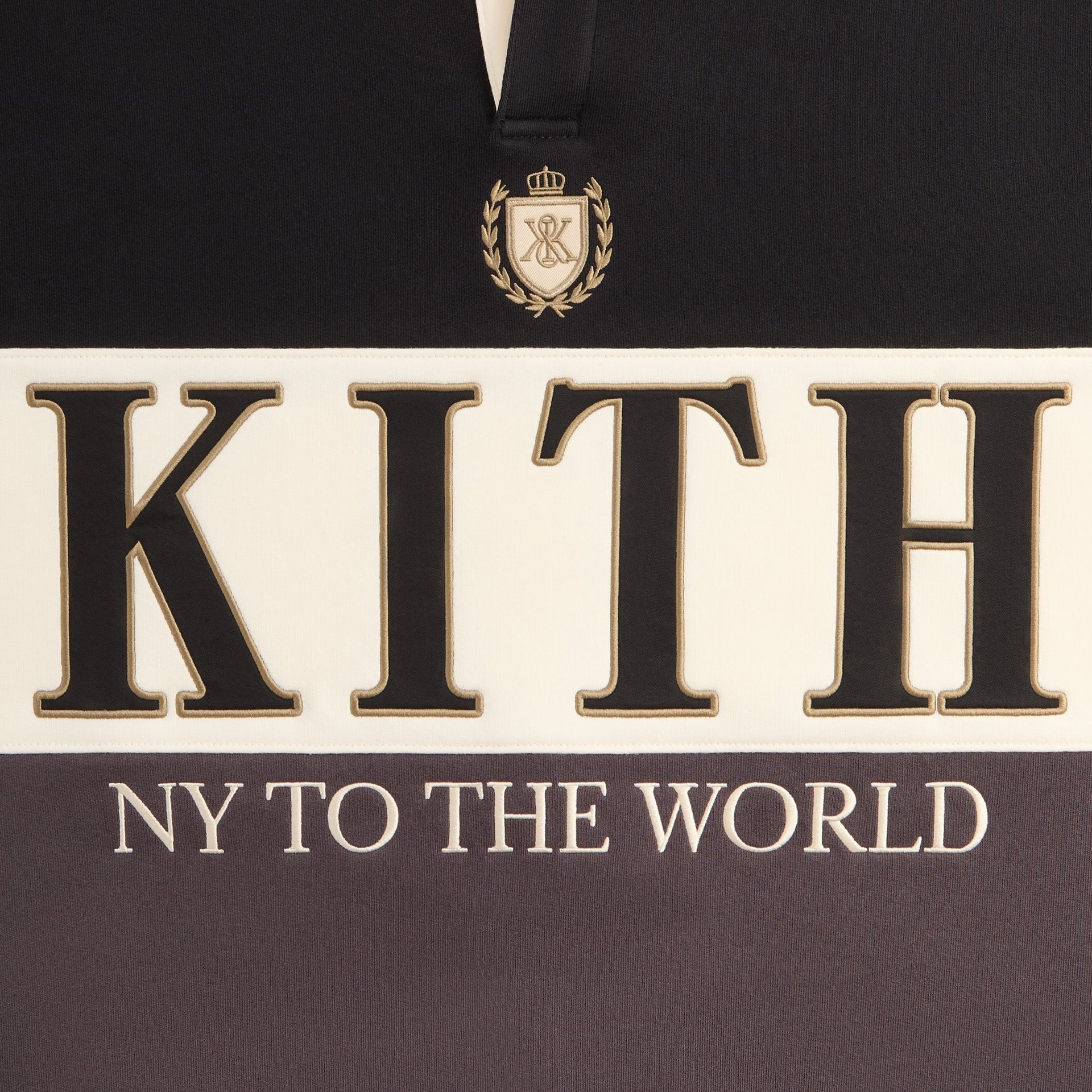 Kith Nelson Rugby Pullover - Black