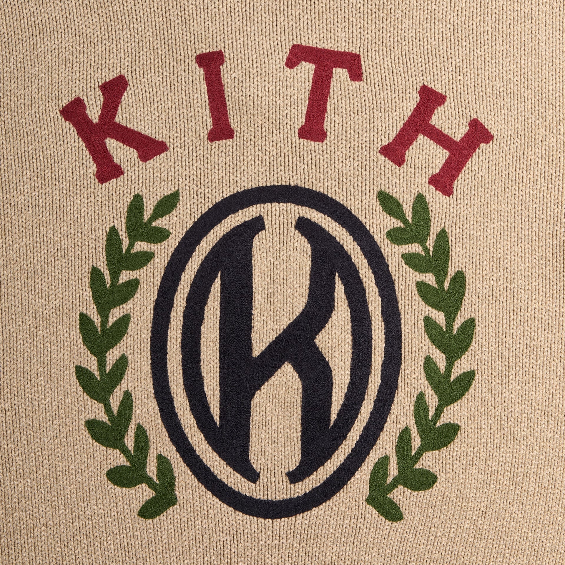 Kith Nelson Rugby Sweater - Canvas Heather