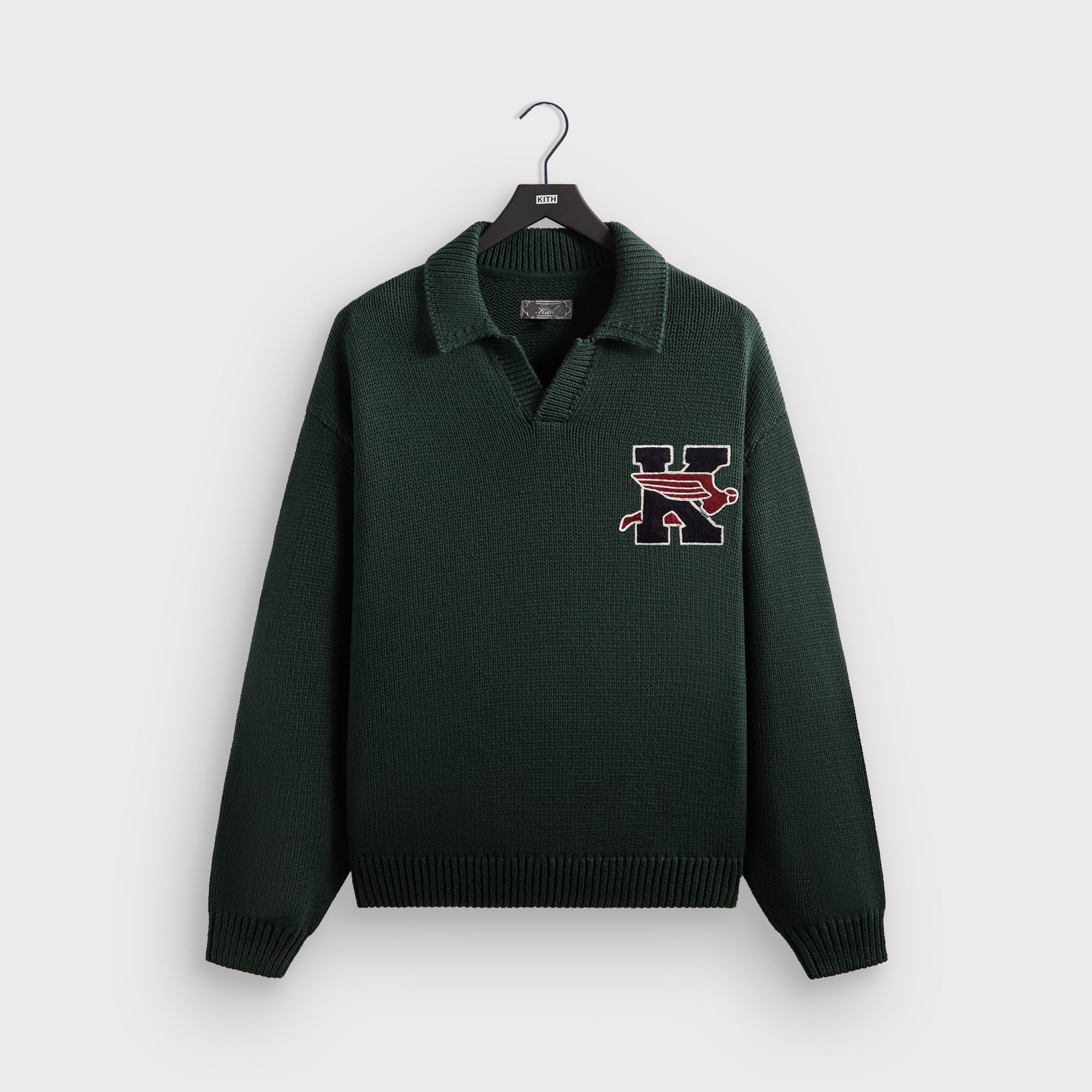 Kith Nelson Rugby Sweater - Stadium – Kith UK Kith Nelson Rugby Sweater - Stadium – Kith UK