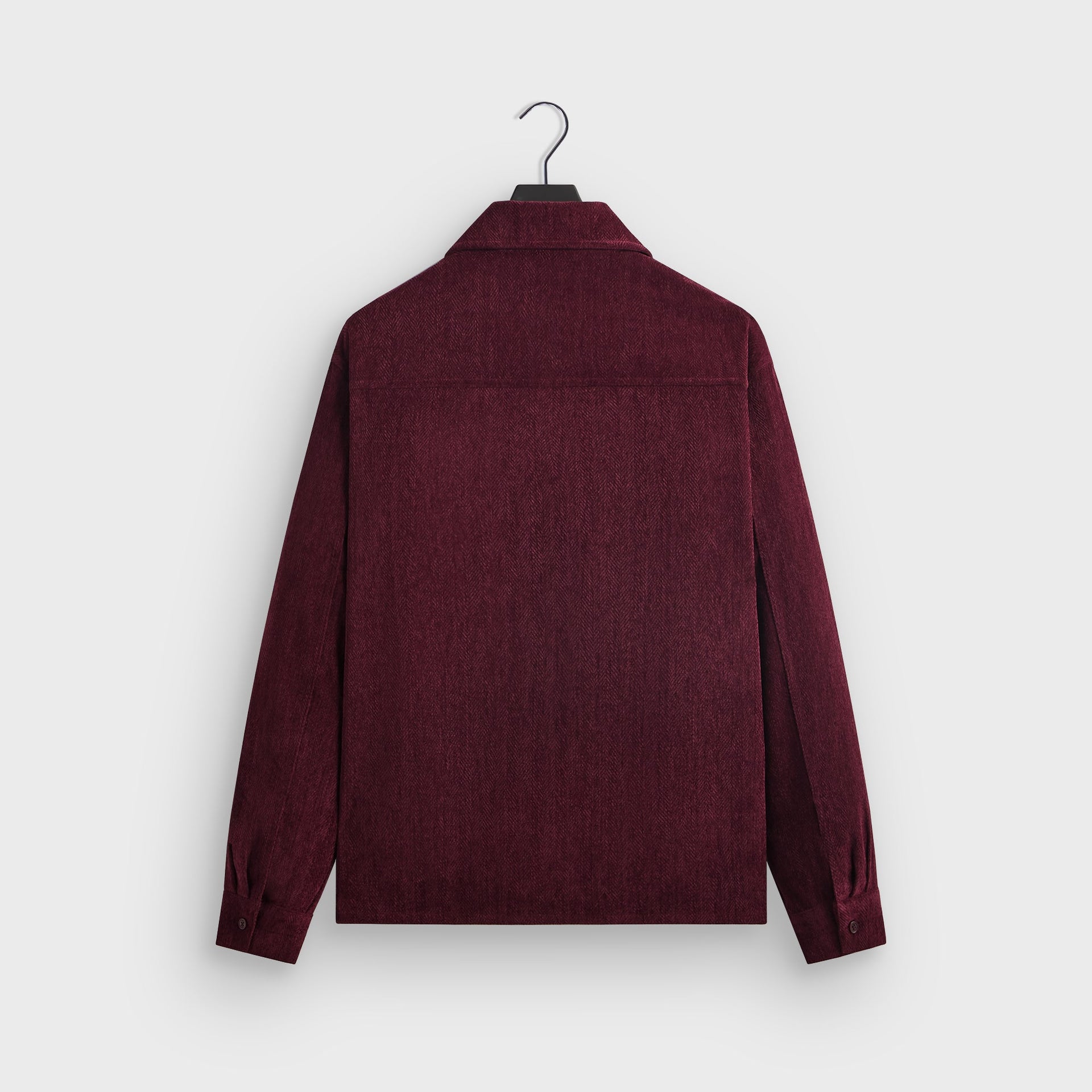 Kith Herringbone Velour Henson Buttondown - Magma