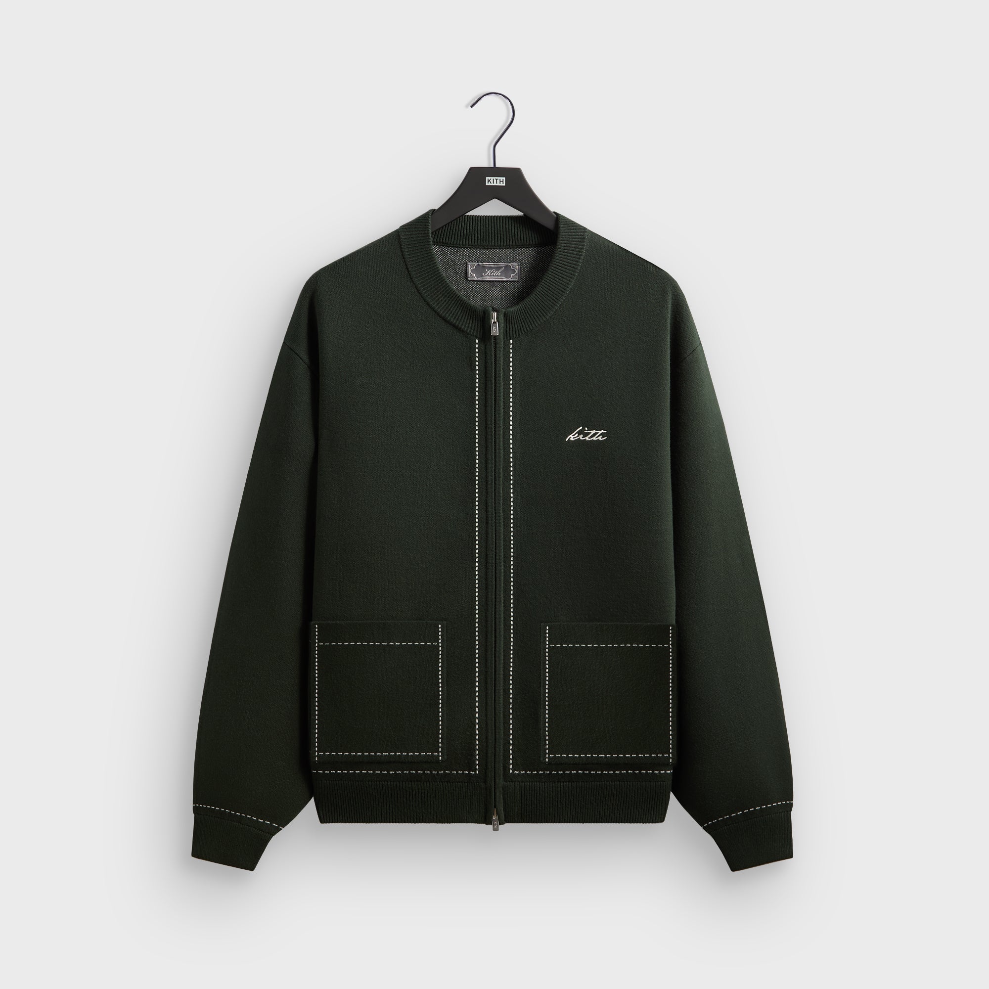 Kith Faux Stitch Joey Full Zip - Stadium – Kith UK