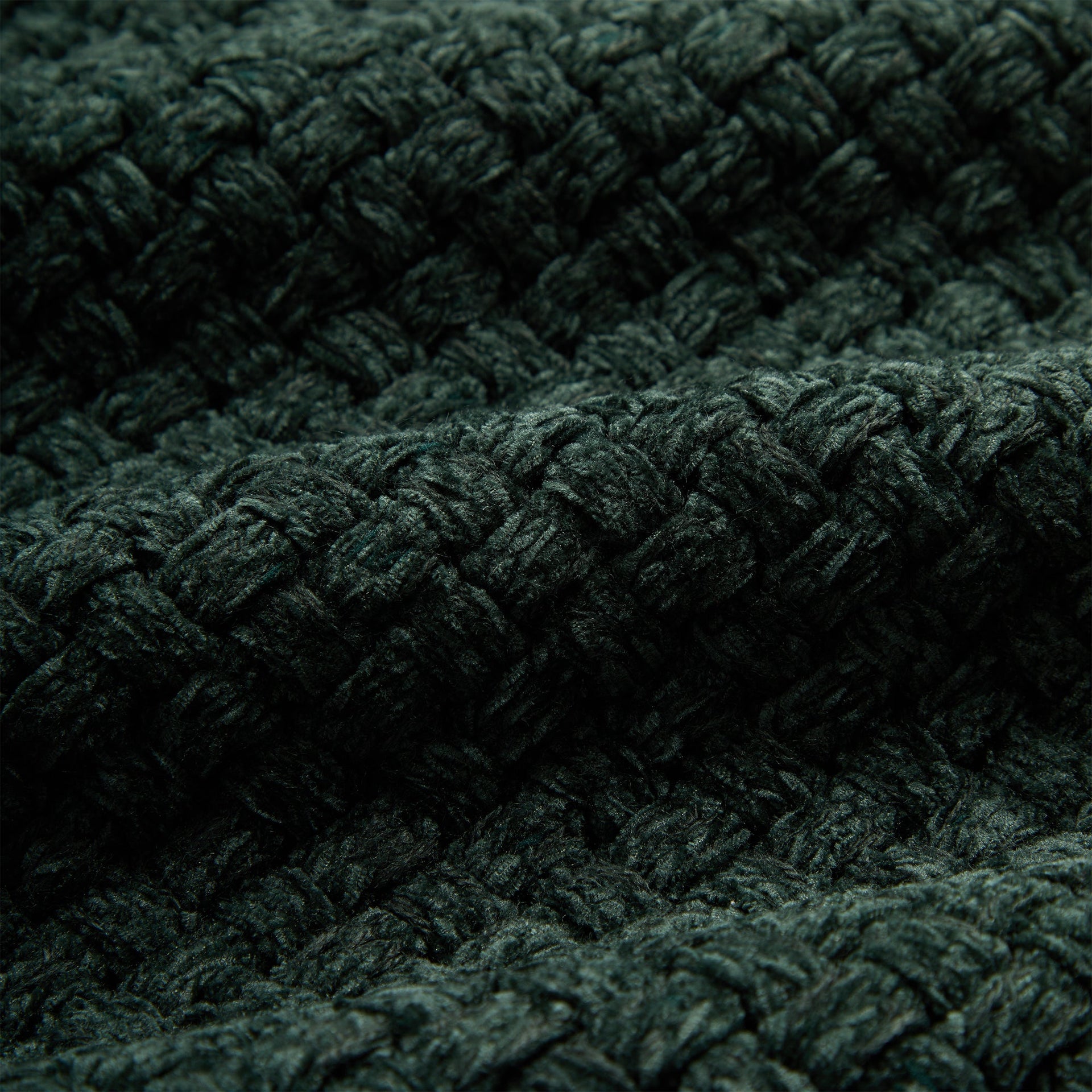 &Kin Basketweave Chenille Lewis Crewneck - Stadium