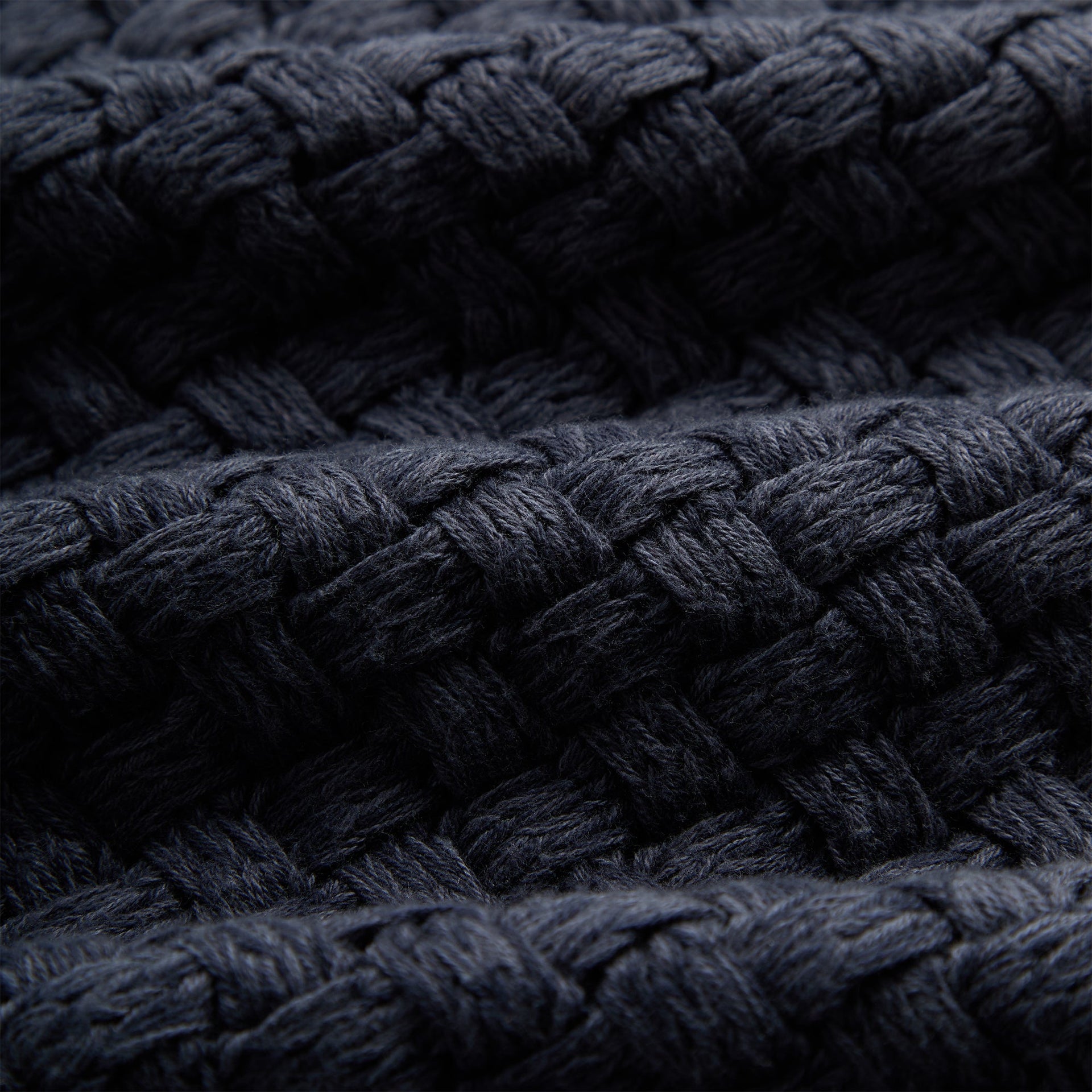 &Kin Basketweave Knit Ginza - Nocturnal