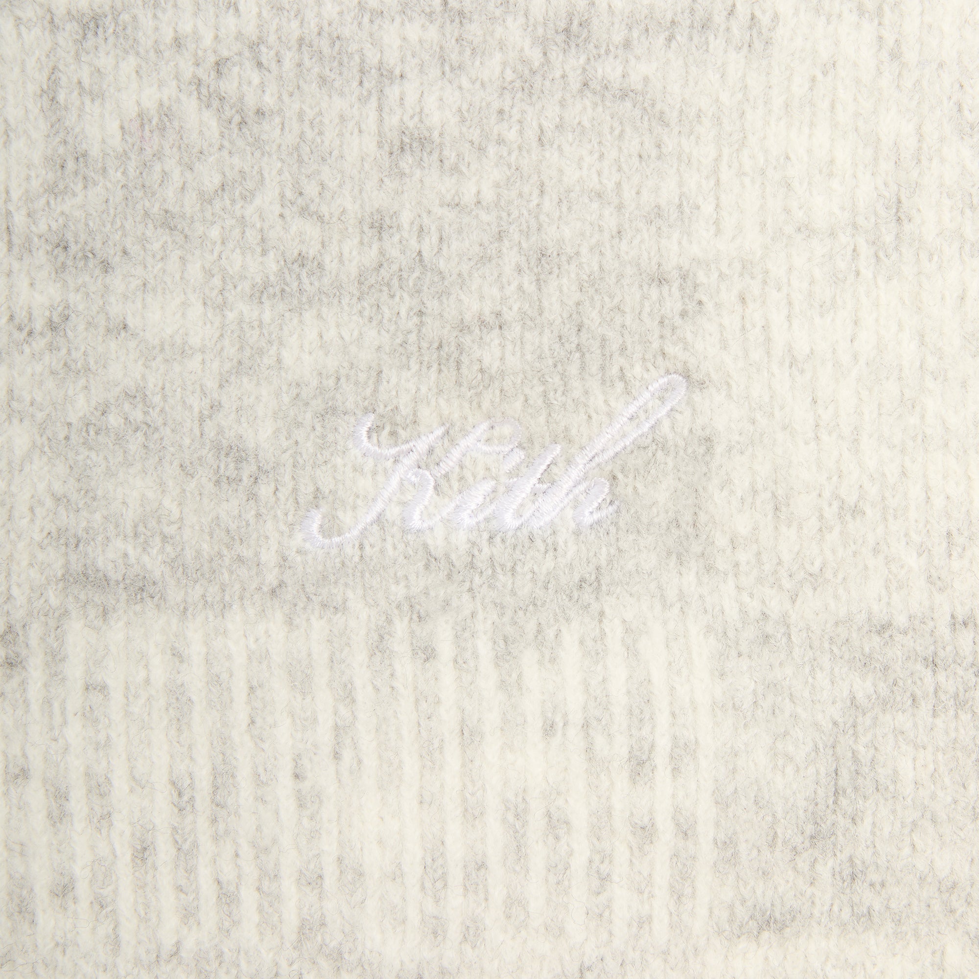 Kith Lewis Check Sweater - Sandrift – Kith UK