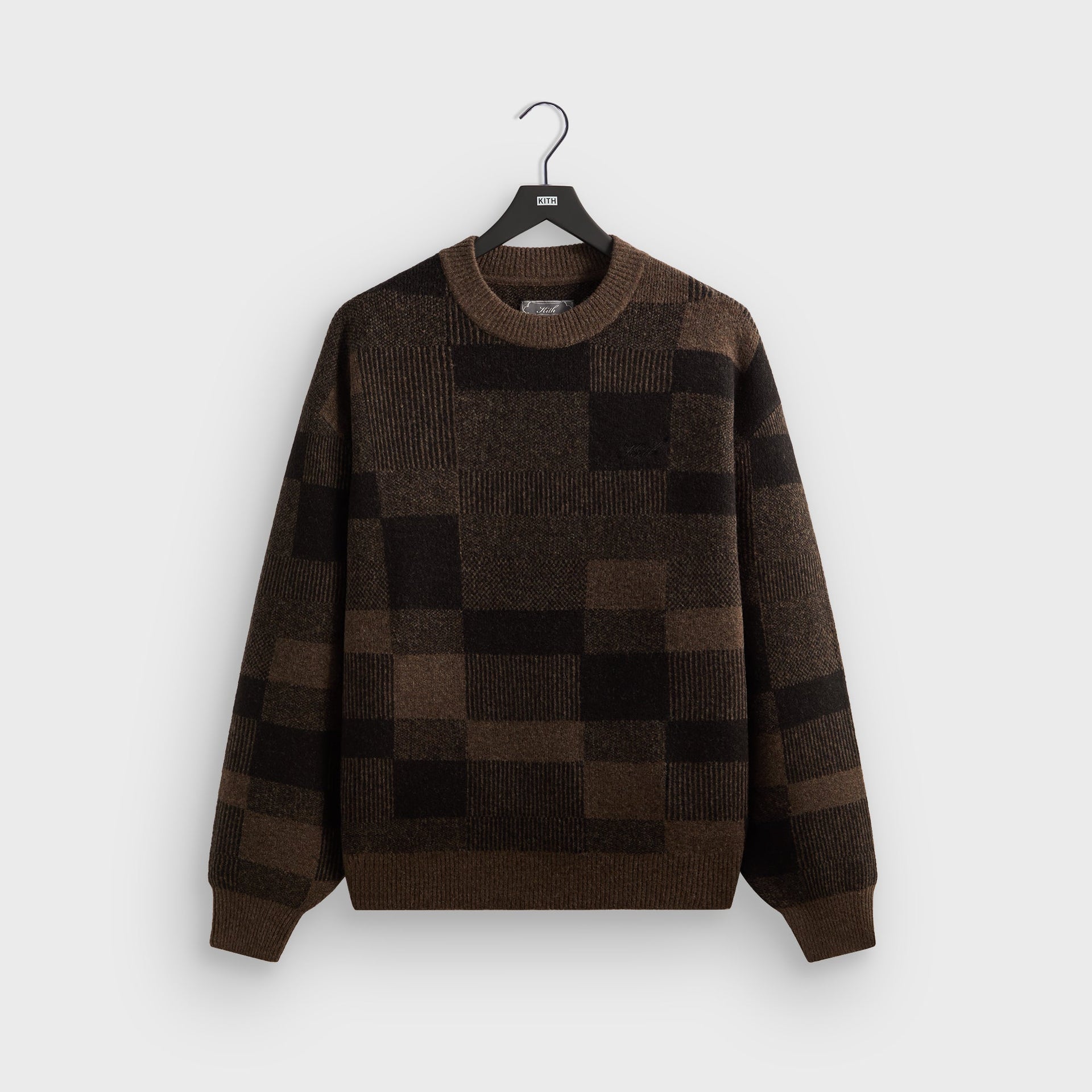 Kith Lewis Check Sweater - Kindling