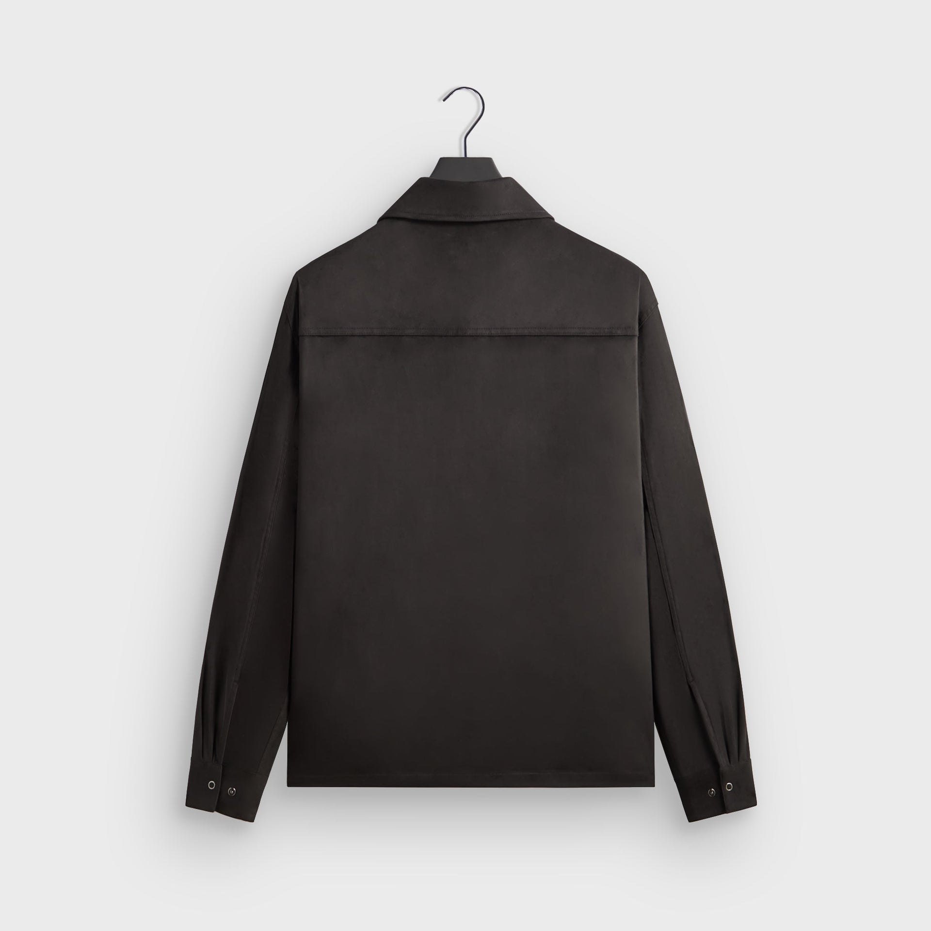 Kith Montague Microsuede Shirt - Black