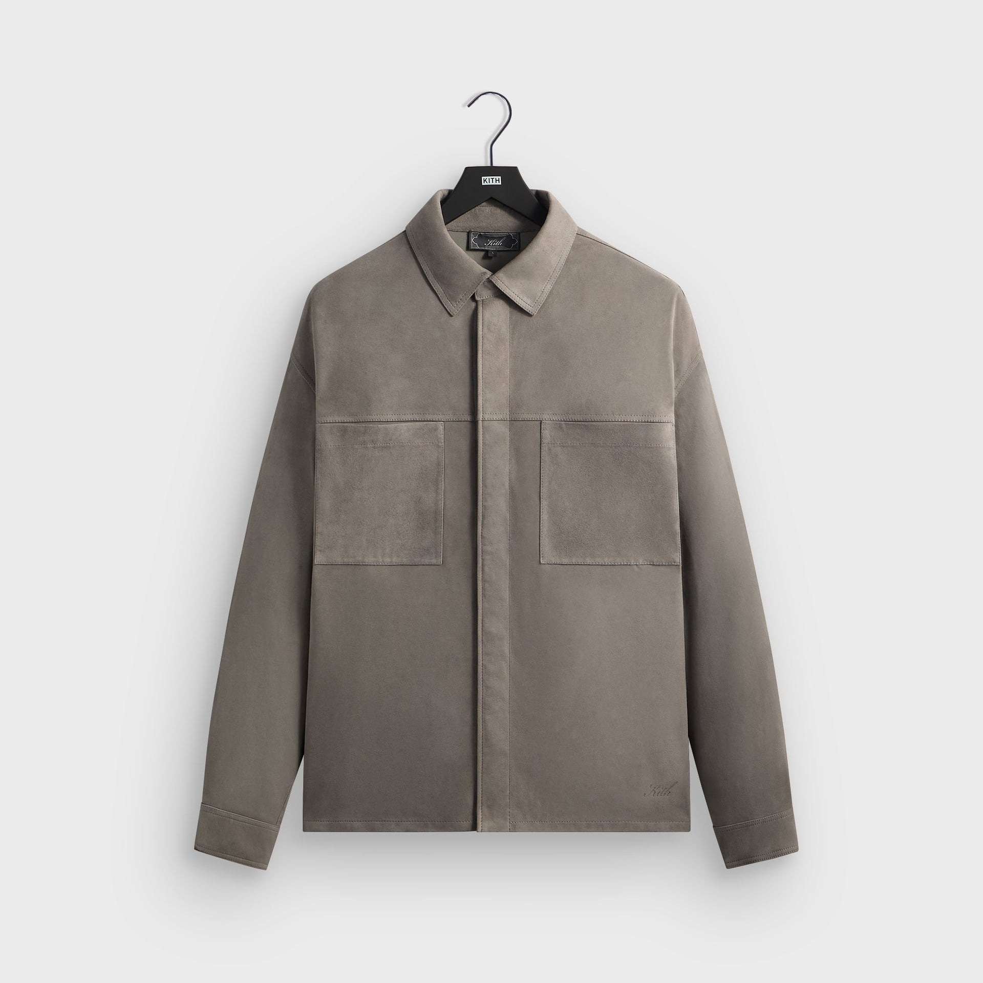 Kith Suede Ace Shirt - Slight