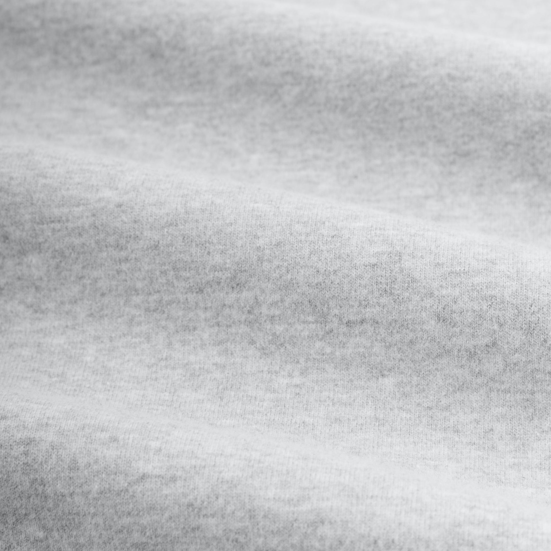 Kith Sueded French Terry Long Sleeve Lawson Tee - Mid Heather Grey